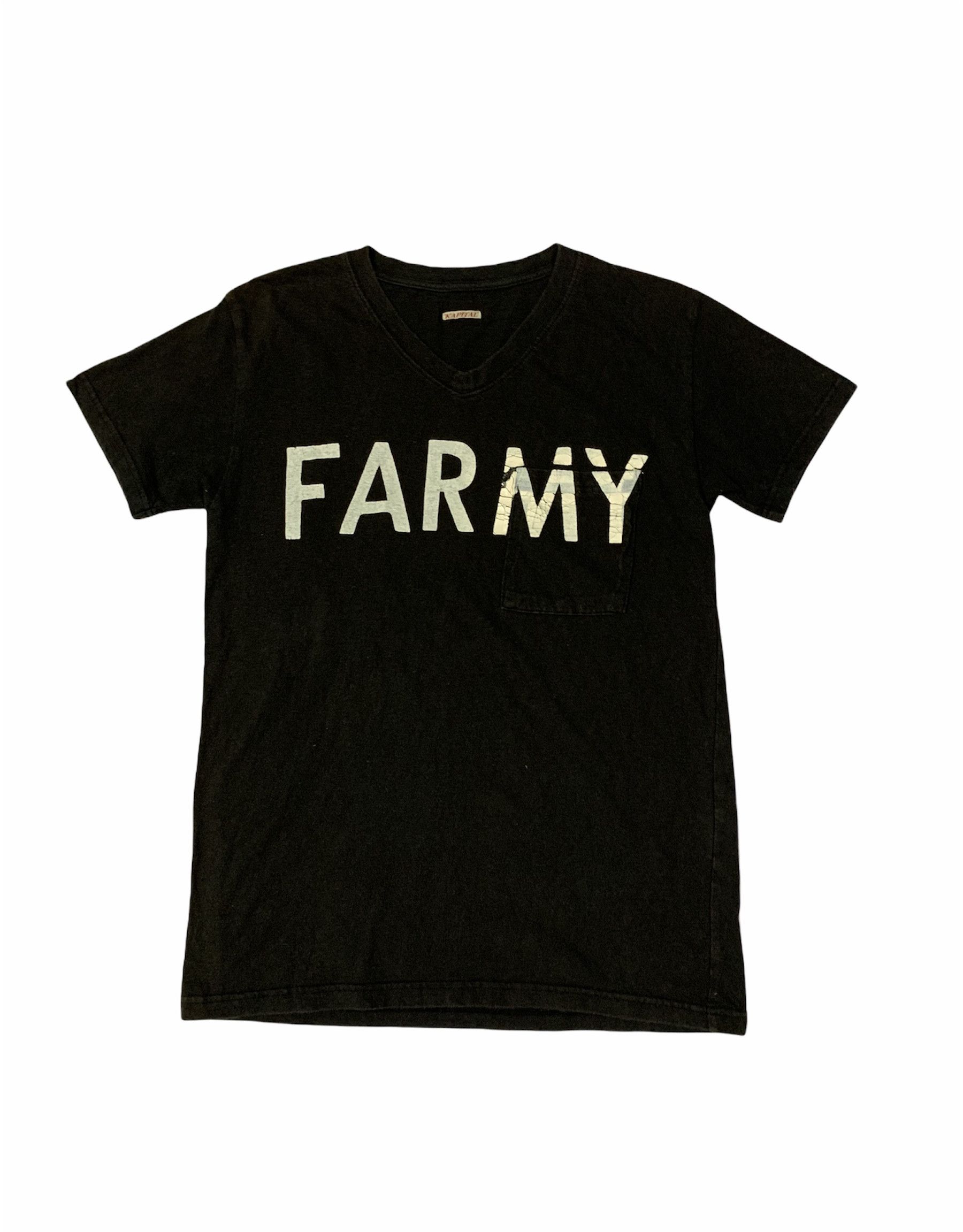 KAPITAL SINGLE POCKET TEE