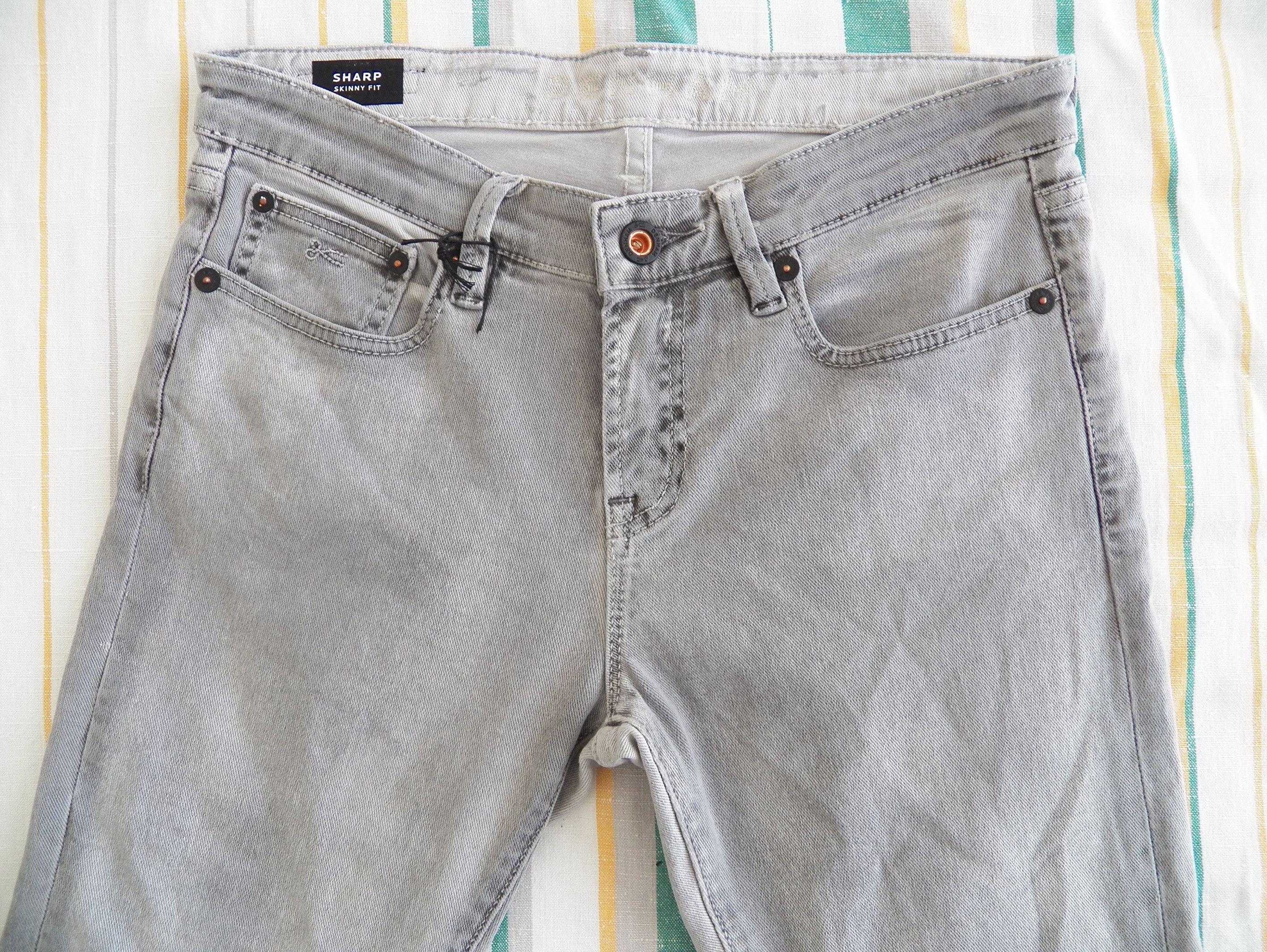 DENHAM Denham Sharp Womens Jeans W26 L32 Skinny Fit Stretch Denim Size 26" / US 2 / IT 38 - 2 Thumbnail