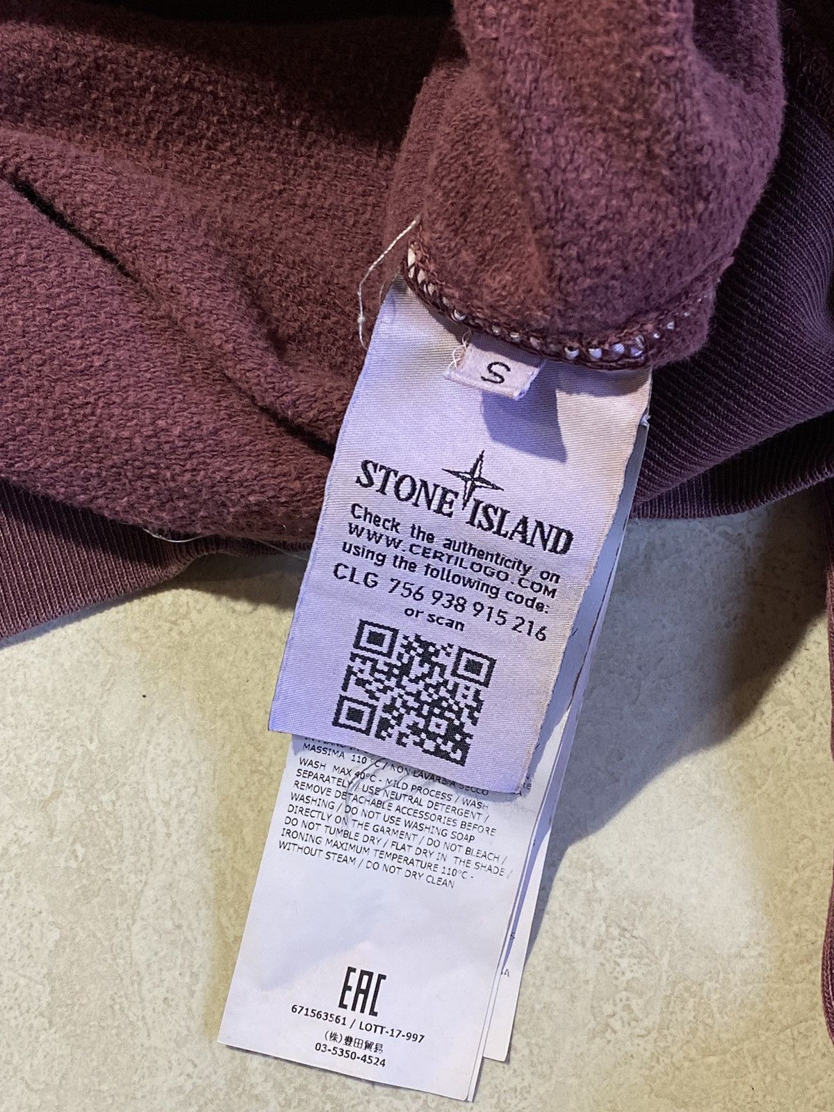 Stone Island Stone Island authentic crewneck sweatshirt Size US S / EU 44-46 / 1 - 13 Thumbnail