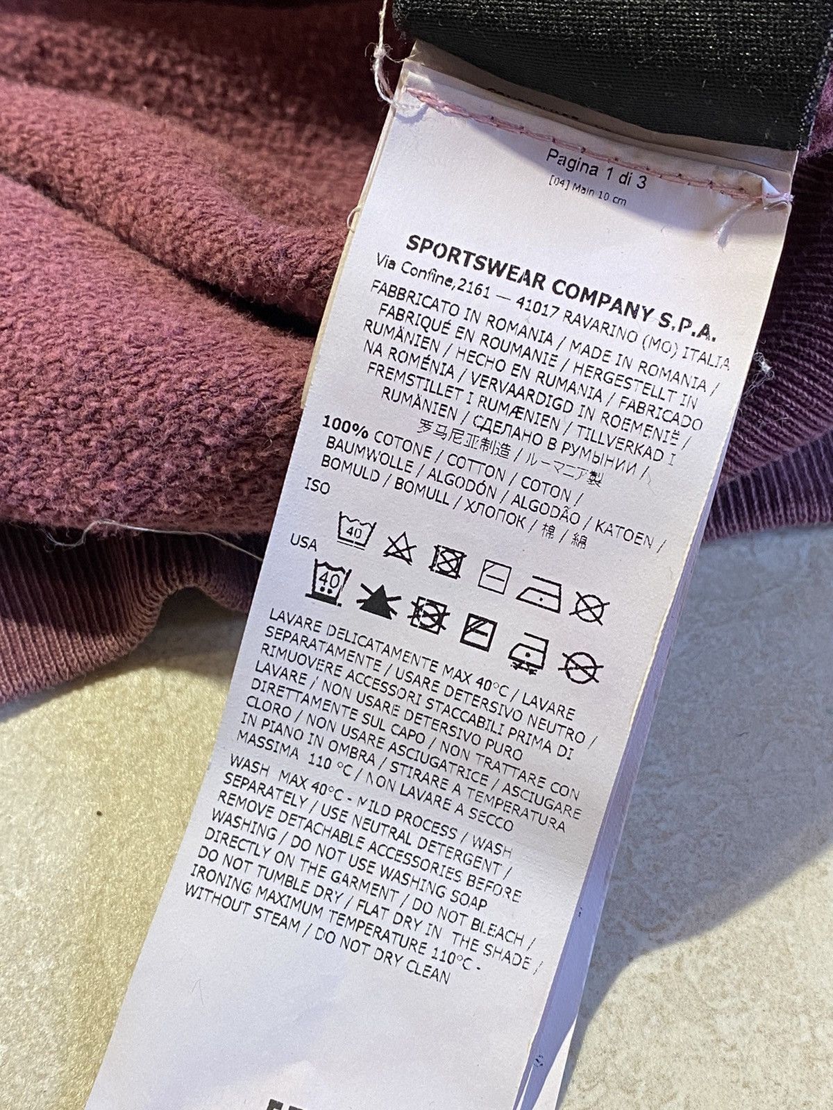 Stone Island Stone Island authentic crewneck sweatshirt Size US S / EU 44-46 / 1 - 14 Thumbnail