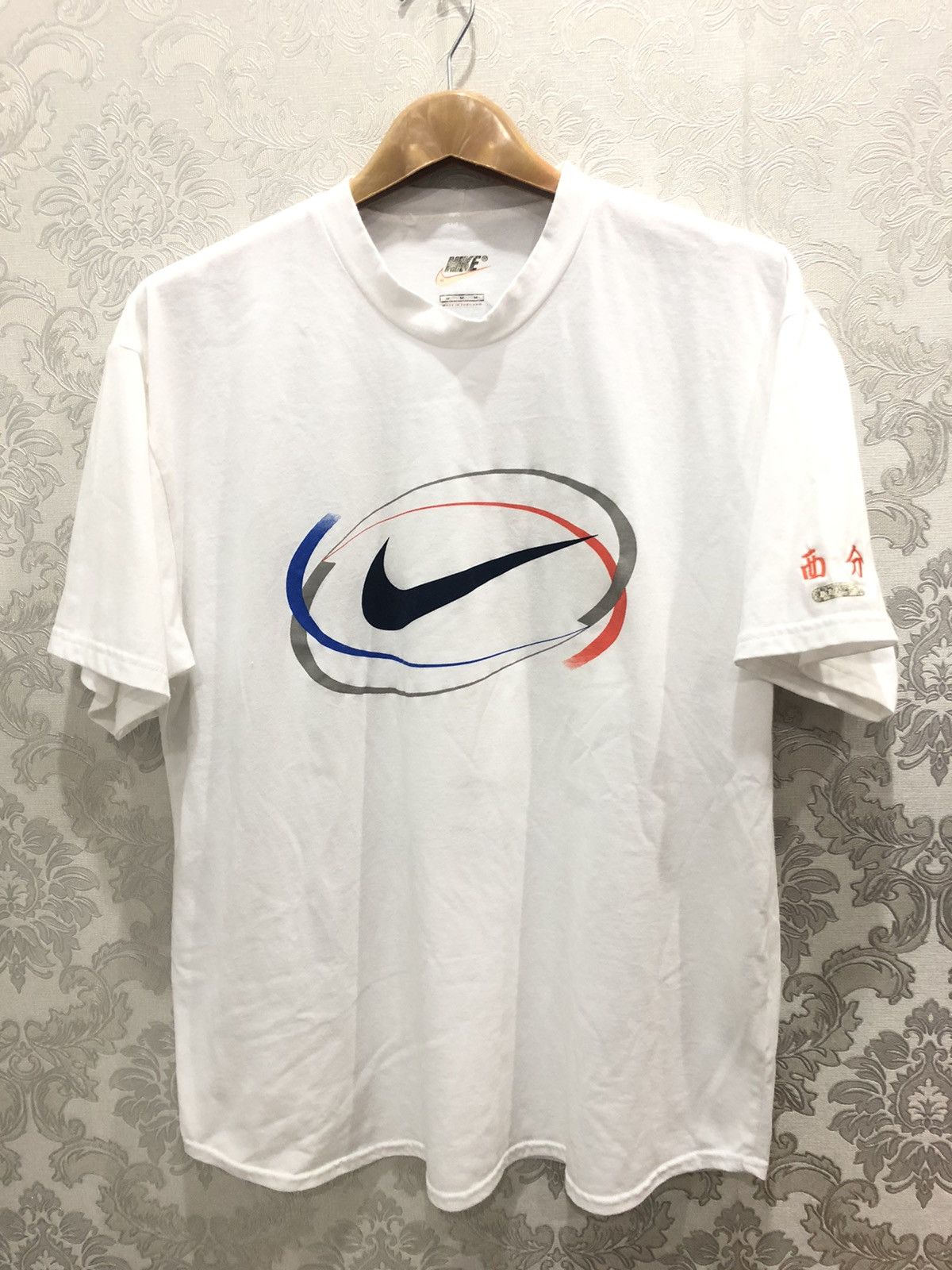 Nike × Vintage Vintage Nike Big Swoosh Logo Size US M / EU 48-50 / 2 - 1 Thumbnail