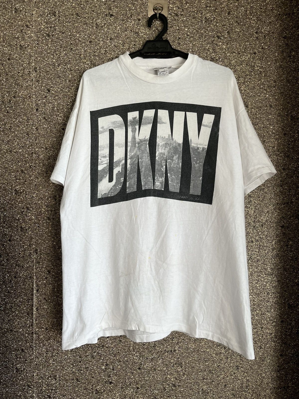 image of Vintage Dkny Ft5 in White, Men's (Size XL)