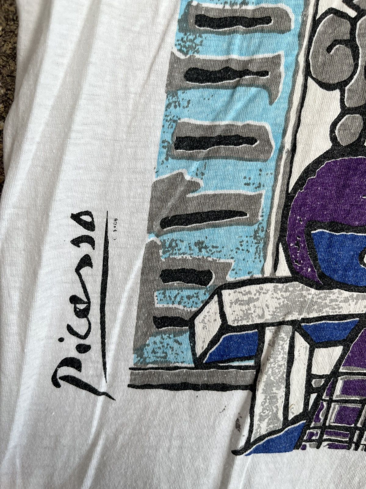 Vintage Vintage Picasso Art ft5 Size US M / EU 48-50 / 2 - 3 Thumbnail