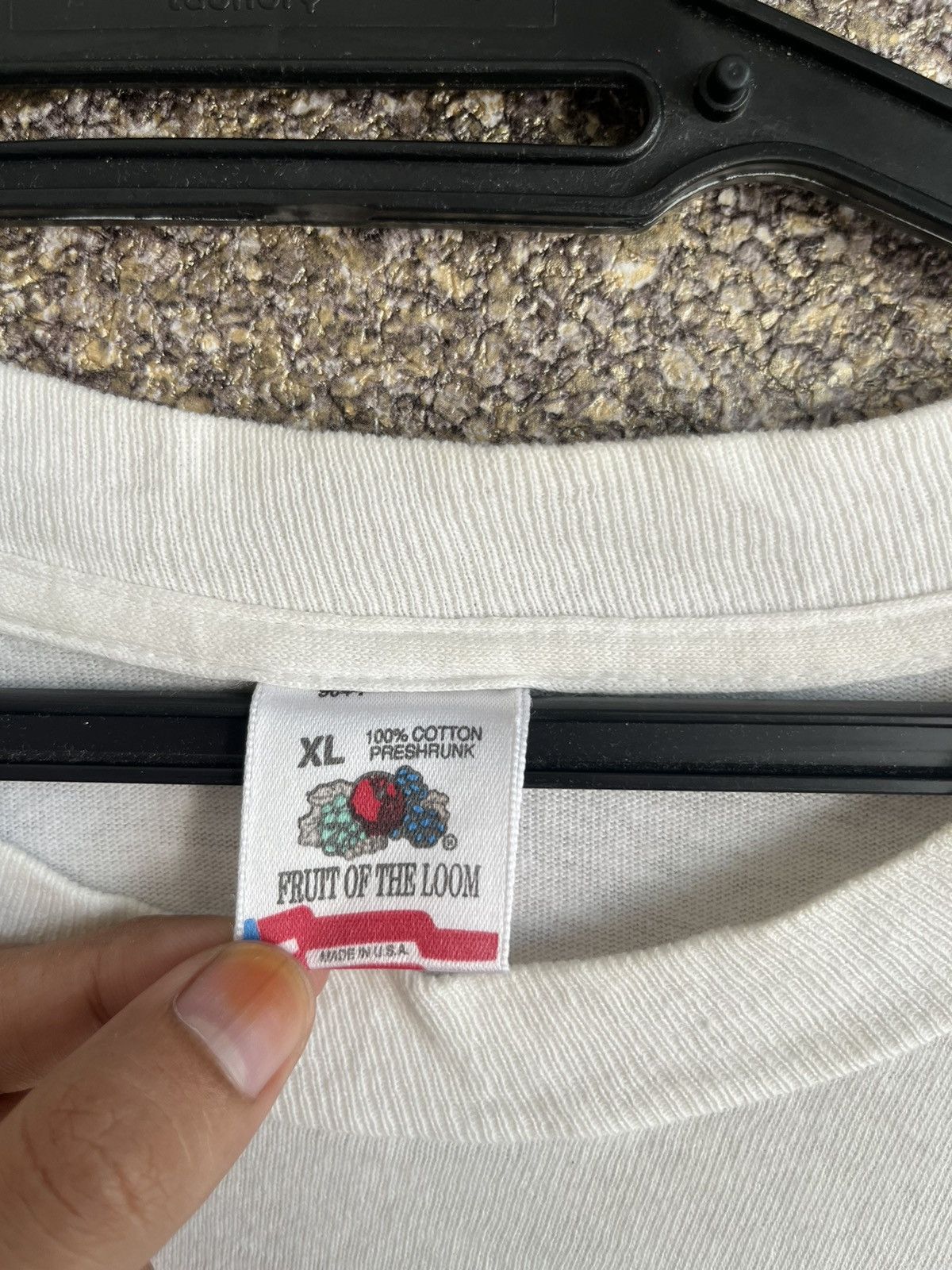 Vintage Fruit of the loom ft5 Size US XL / EU 56 / 4 - 4 Thumbnail