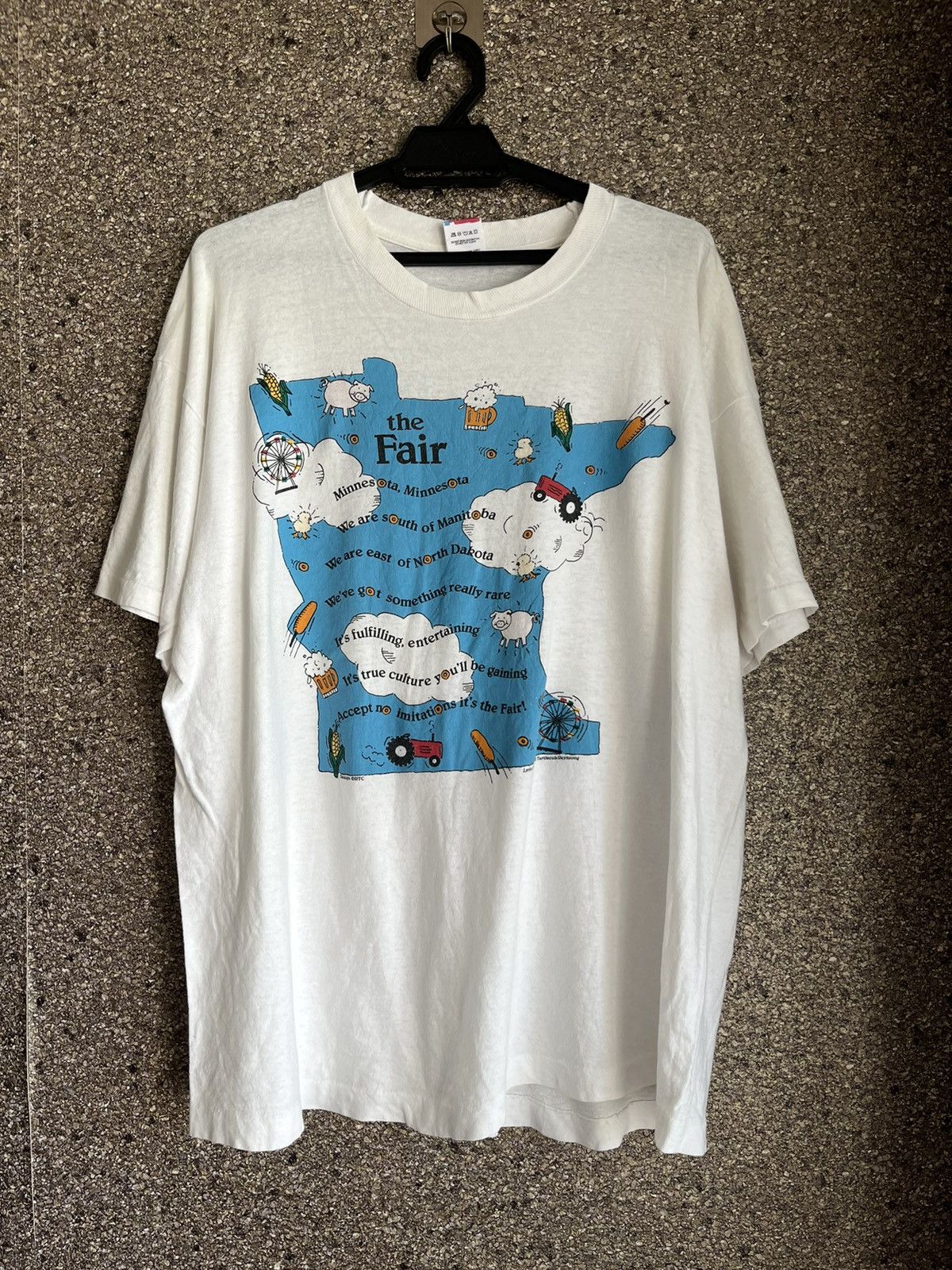 Vintage Fruit of the loom ft5 Size US XL / EU 56 / 4 - 1 Thumbnail