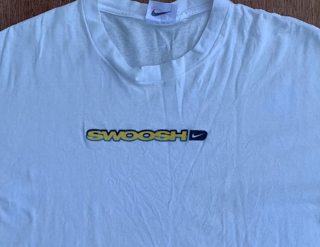 Nike × Vintage Vintage Nike swoosh spellout Size US L / EU 52-54 / 3 - 2 Thumbnail
