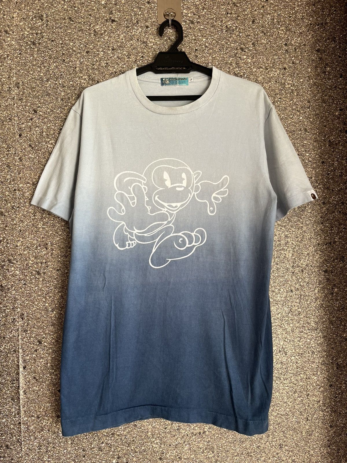 Bape × Vintage Vintage Bathing Ape tshirt ft5 Size US L / EU 52-54 / 3 - 1 Thumbnail