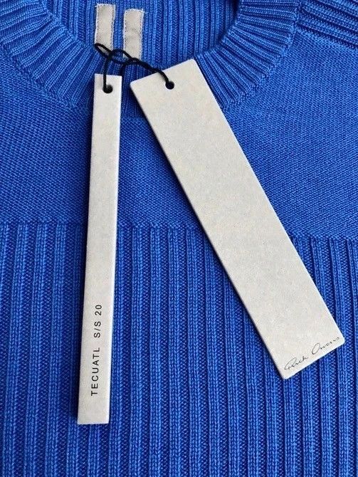 Rick Owens × Rick Owens Drkshdw NEW 🔥 M,L,XL FISHERMAN BIKER WOOL KNIT CROPPED TECUATL CARTI Size US M / EU 48-50 / 2 - 4 Thumbnail
