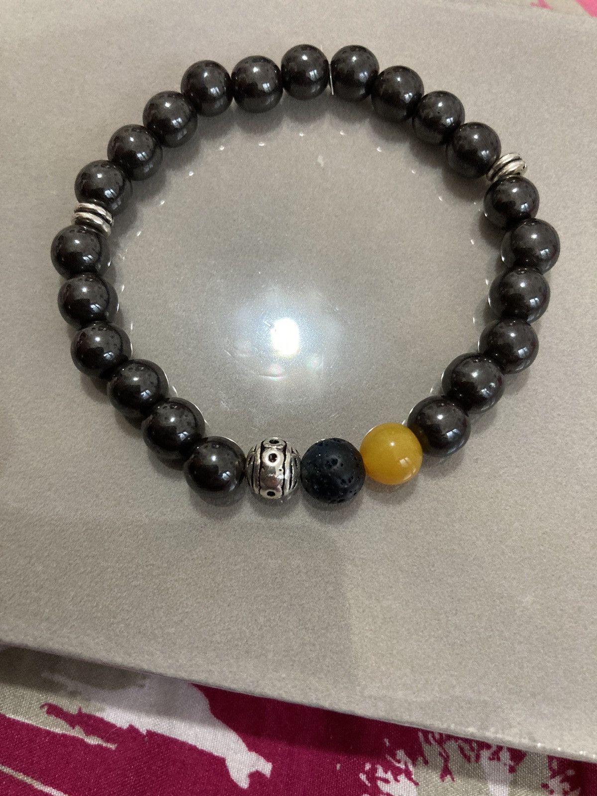 Handmade SALE Magnetite beaded bracelet Size ONE SIZE - 1 Thumbnail