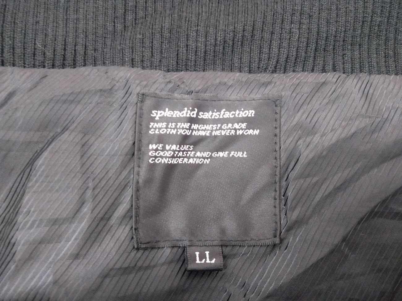 Japanese Brand × Vintage SPLENDID SATISFACTION Wool Thick Heavy Jacket Coat Hoodie Size US M / EU 48-50 / 2 - 10 Thumbnail