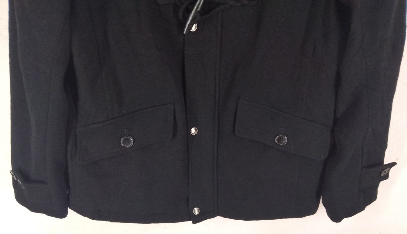 Japanese Brand × Vintage SPLENDID SATISFACTION Wool Thick Heavy Jacket Coat Hoodie Size US M / EU 48-50 / 2 - 4 Thumbnail