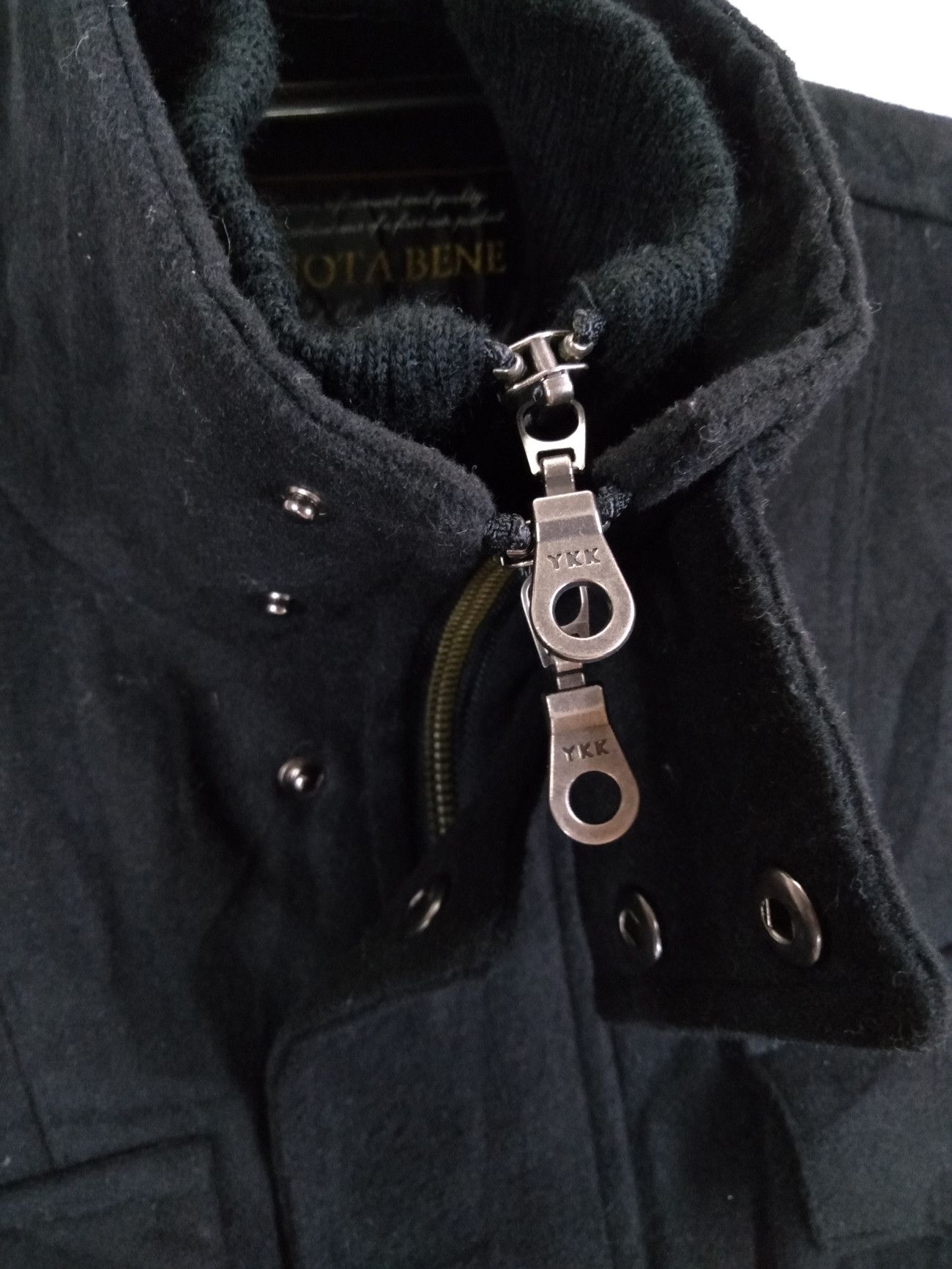 Japanese Brand × Woolrich Woolen Mills NOTA BENE Double Zipper Wool Jacket Coat Size US M / EU 48-50 / 2 - 6 Thumbnail