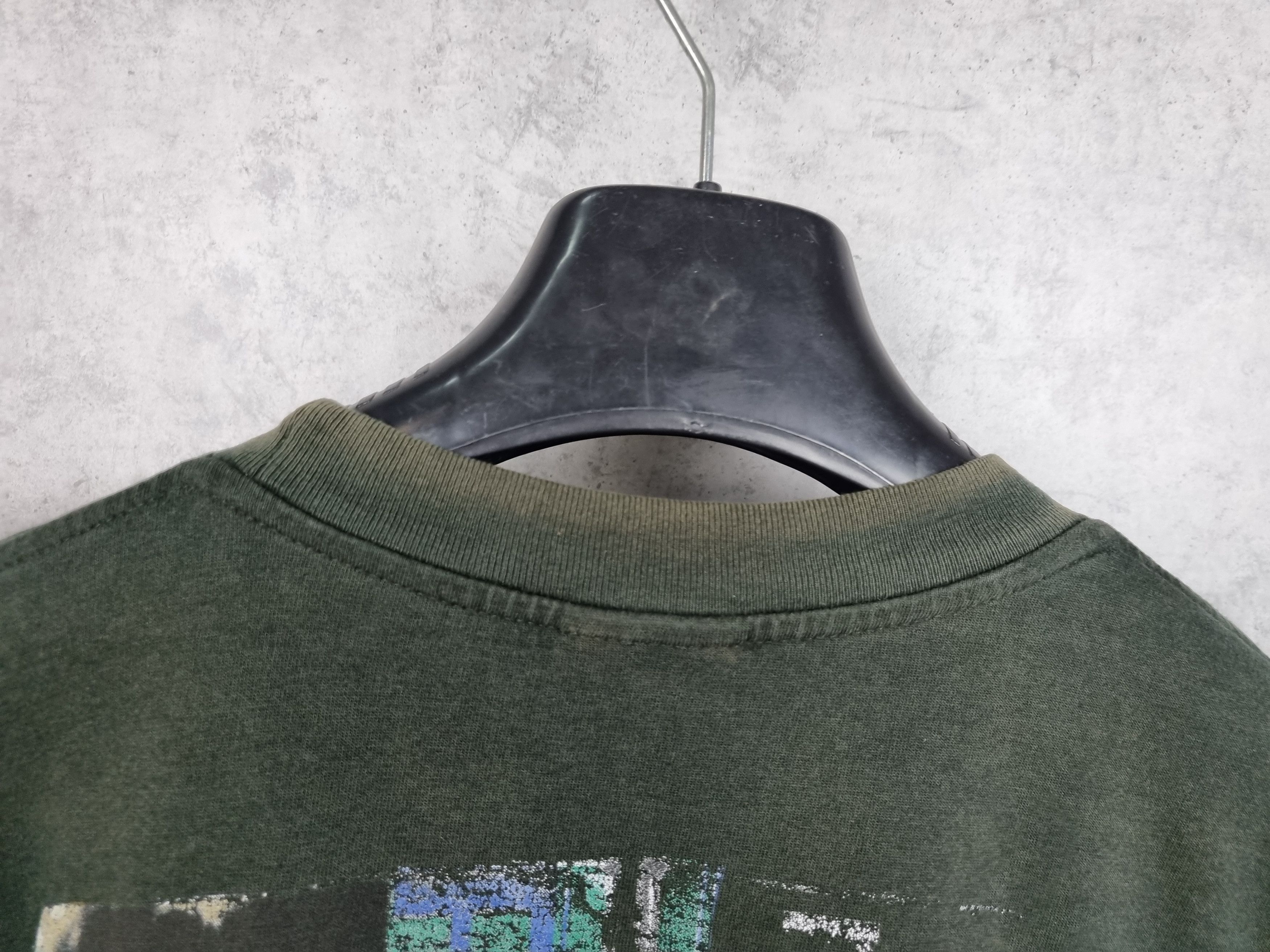 Nike × Vintage 90s Faded Nike Vintage History Sport Tee Shirt Size US L / EU 52-54 / 3 - 7 Thumbnail