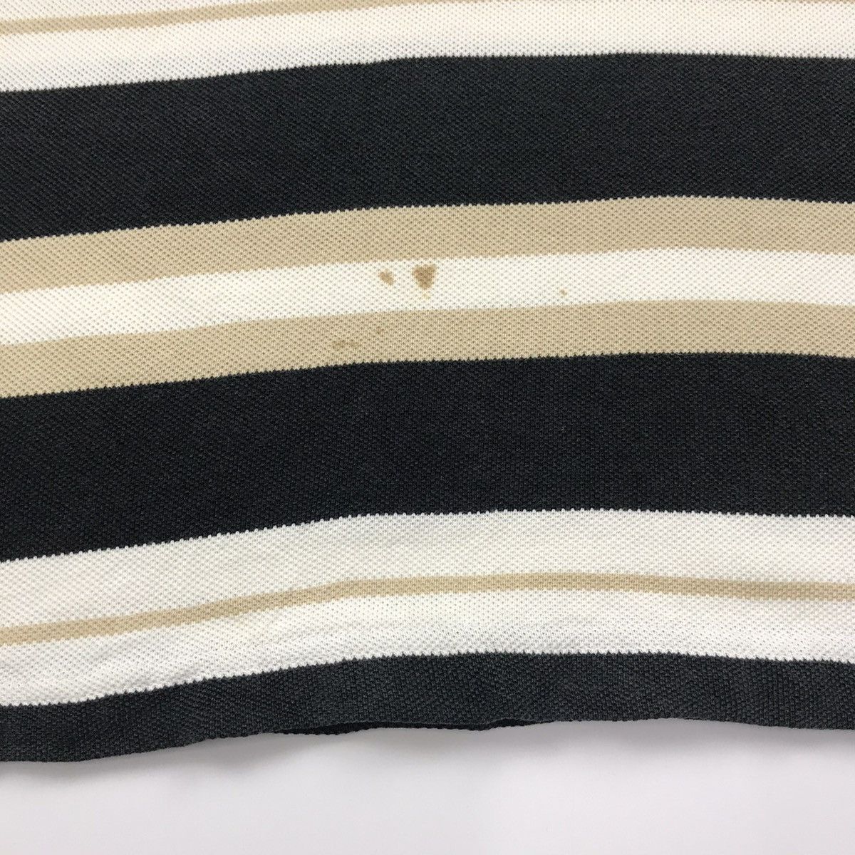Vintage × Yves Saint Laurent Vintage YSL multicour striped with small logo t-shirt Size US L / EU 52-54 / 3 - 6 Thumbnail