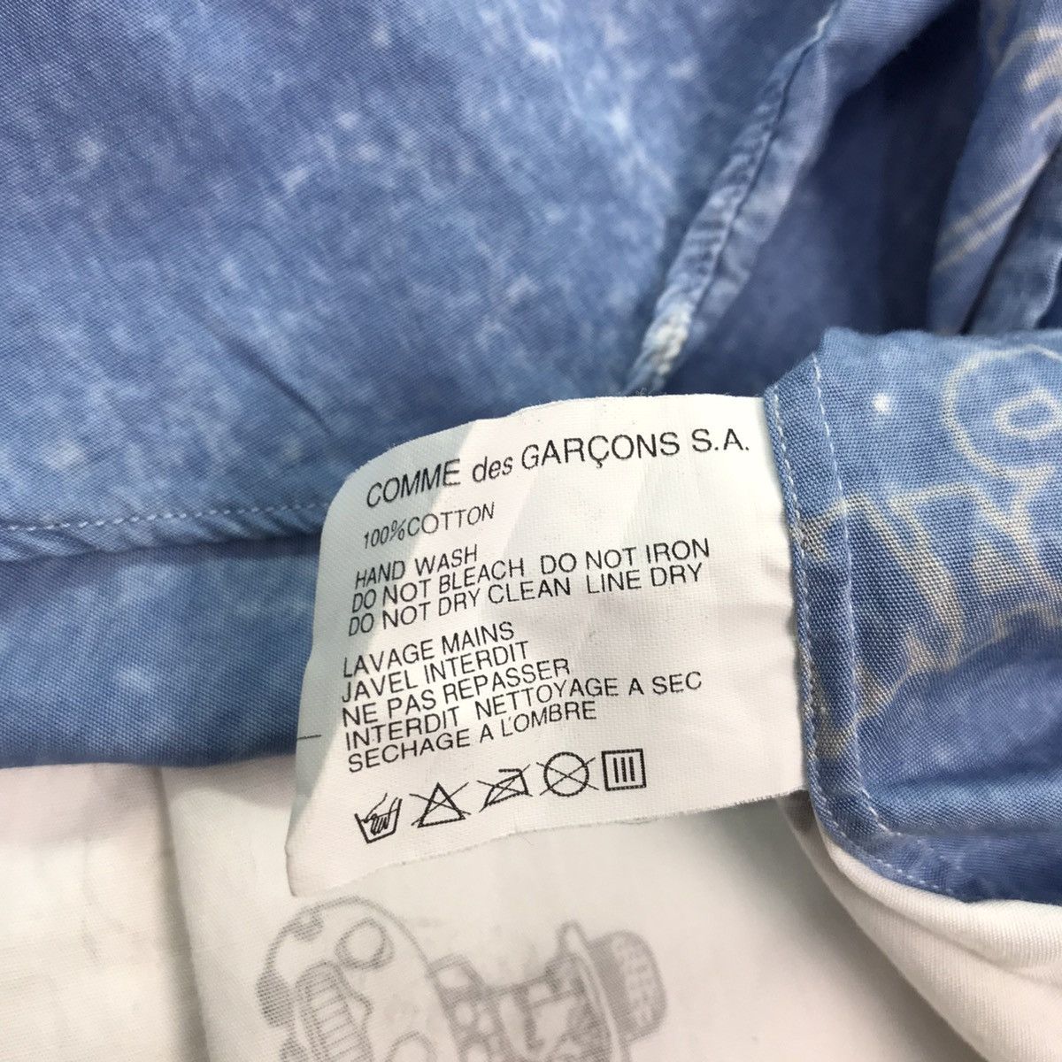 Comme des Garcons Full printed rare design button up shirt Size US S / EU 44-46 / 1 - 7 Thumbnail