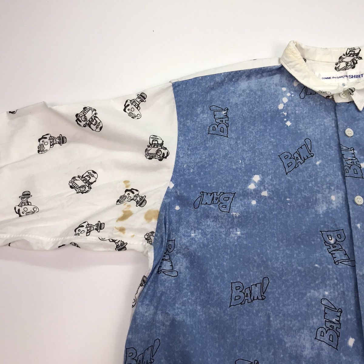 Comme des Garcons Full printed rare design button up shirt Size US S / EU 44-46 / 1 - 9 Thumbnail
