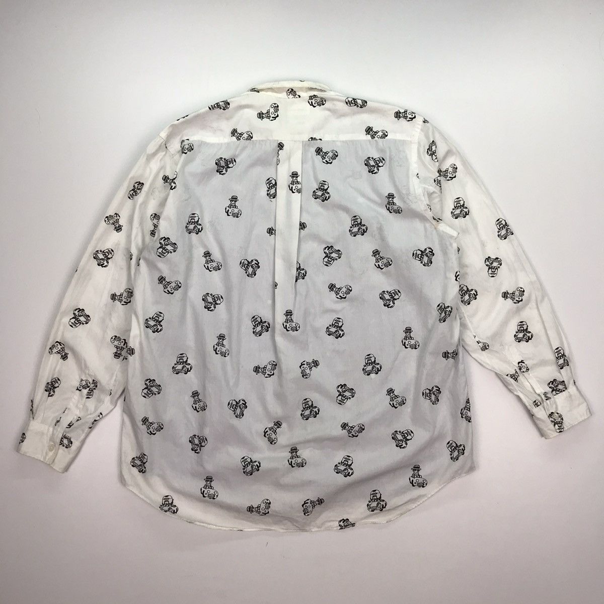 Comme des Garcons Full printed rare design button up shirt Size US S / EU 44-46 / 1 - 2 Thumbnail