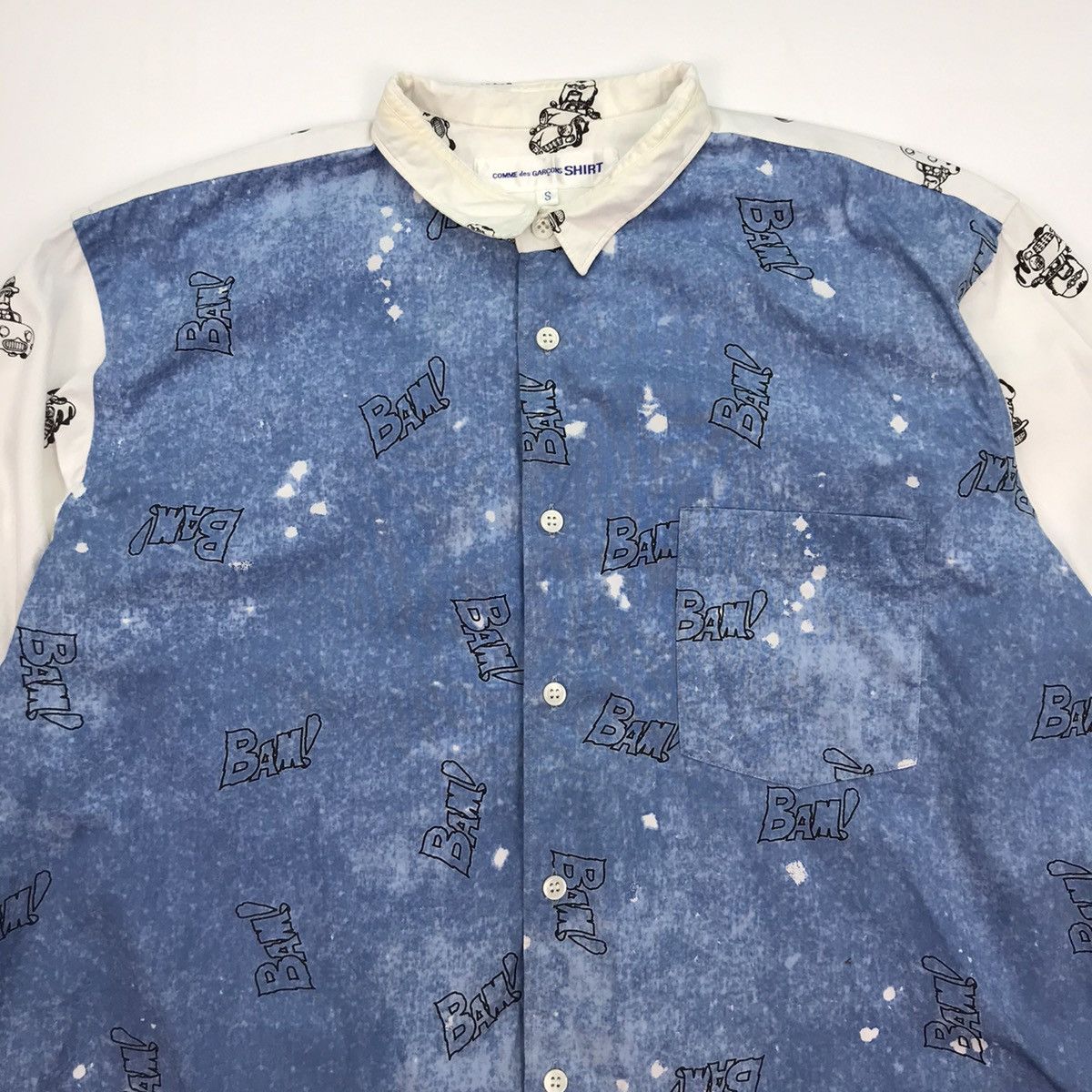 Comme des Garcons Full printed rare design button up shirt Size US S / EU 44-46 / 1 - 3 Thumbnail