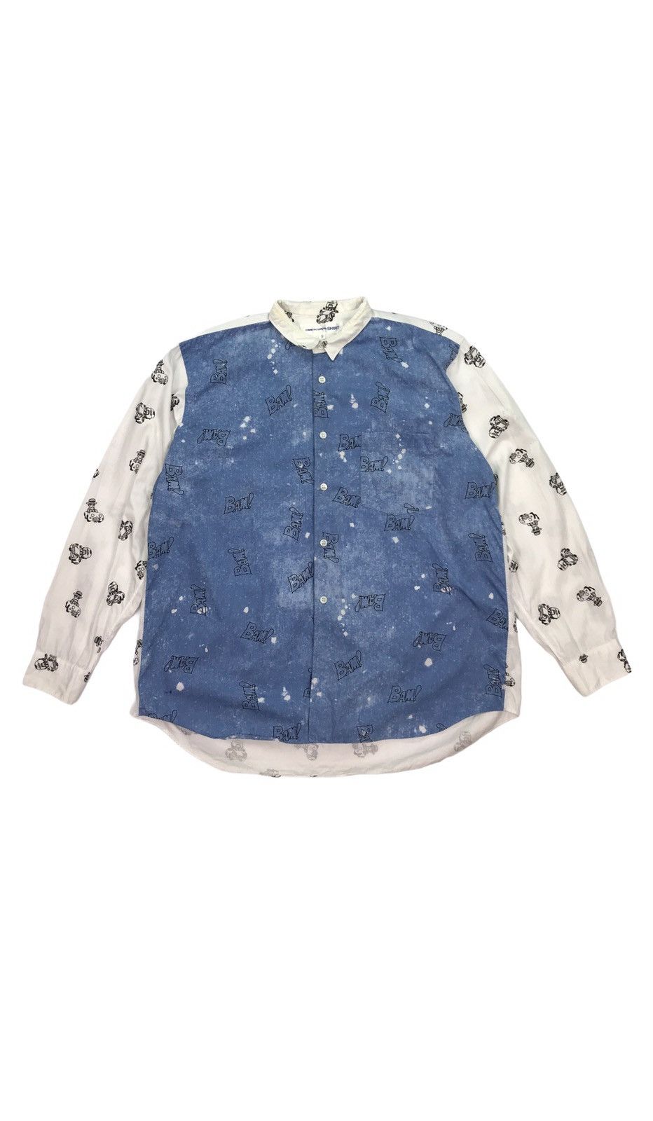 Comme des Garcons Full printed rare design button up shirt Size US S / EU 44-46 / 1 - 1 Thumbnail