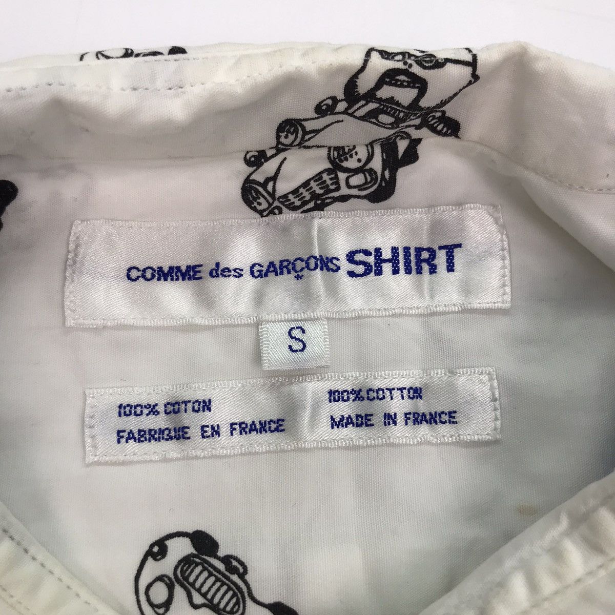 Comme des Garcons Full printed rare design button up shirt Size US S / EU 44-46 / 1 - 6 Thumbnail