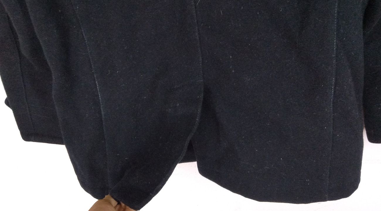 Japanese Brand × Rhythm × United Arrows Vintage Japan UNITED ARROWS RHYTHM Wool Peacoat Jacket Size US S / EU 44-46 / 1 - 6 Thumbnail