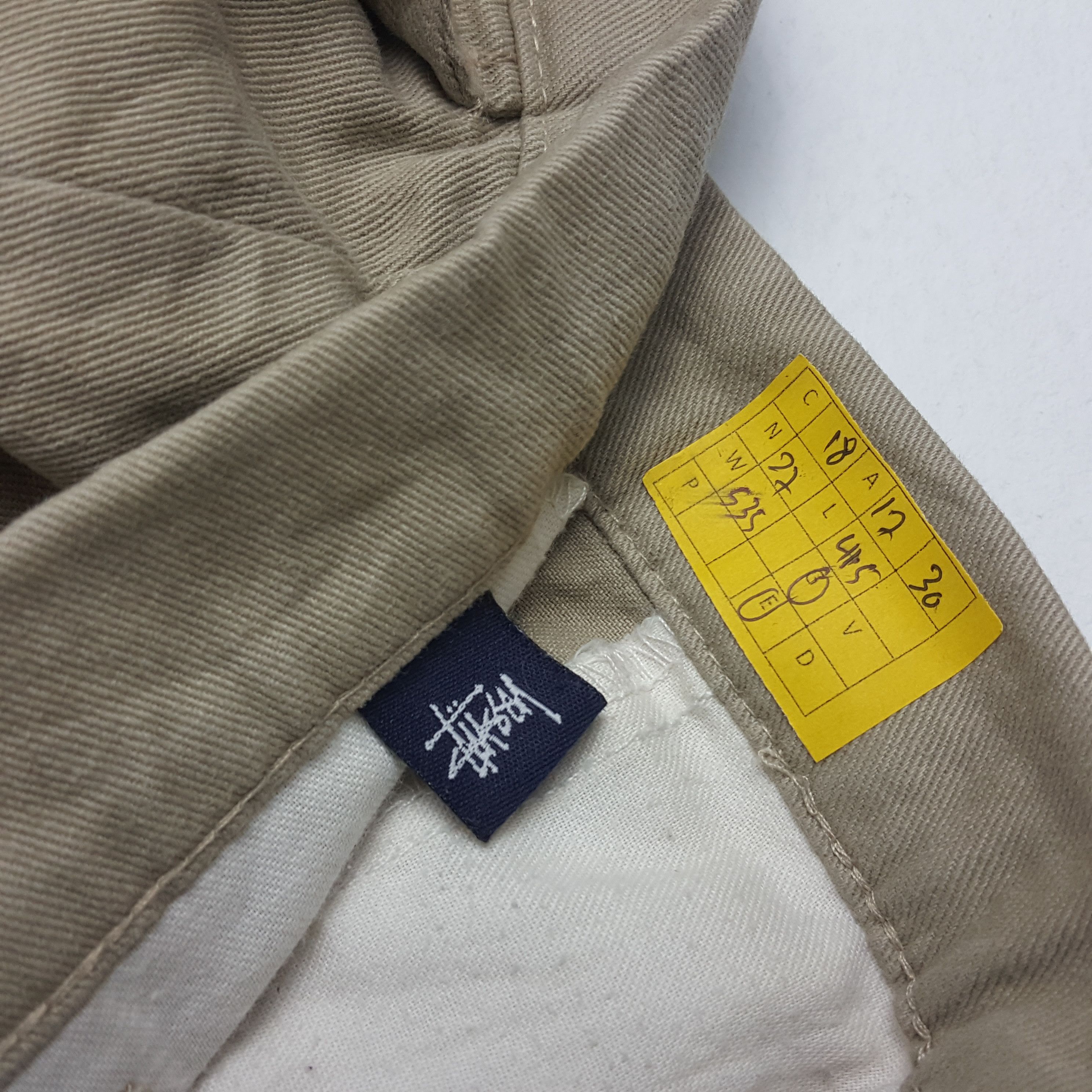 Stussy × Vintage Vintage STUSSY Streetwear Skateboard Custom Logo Pants Size US 34 / EU 50 - 13 Thumbnail