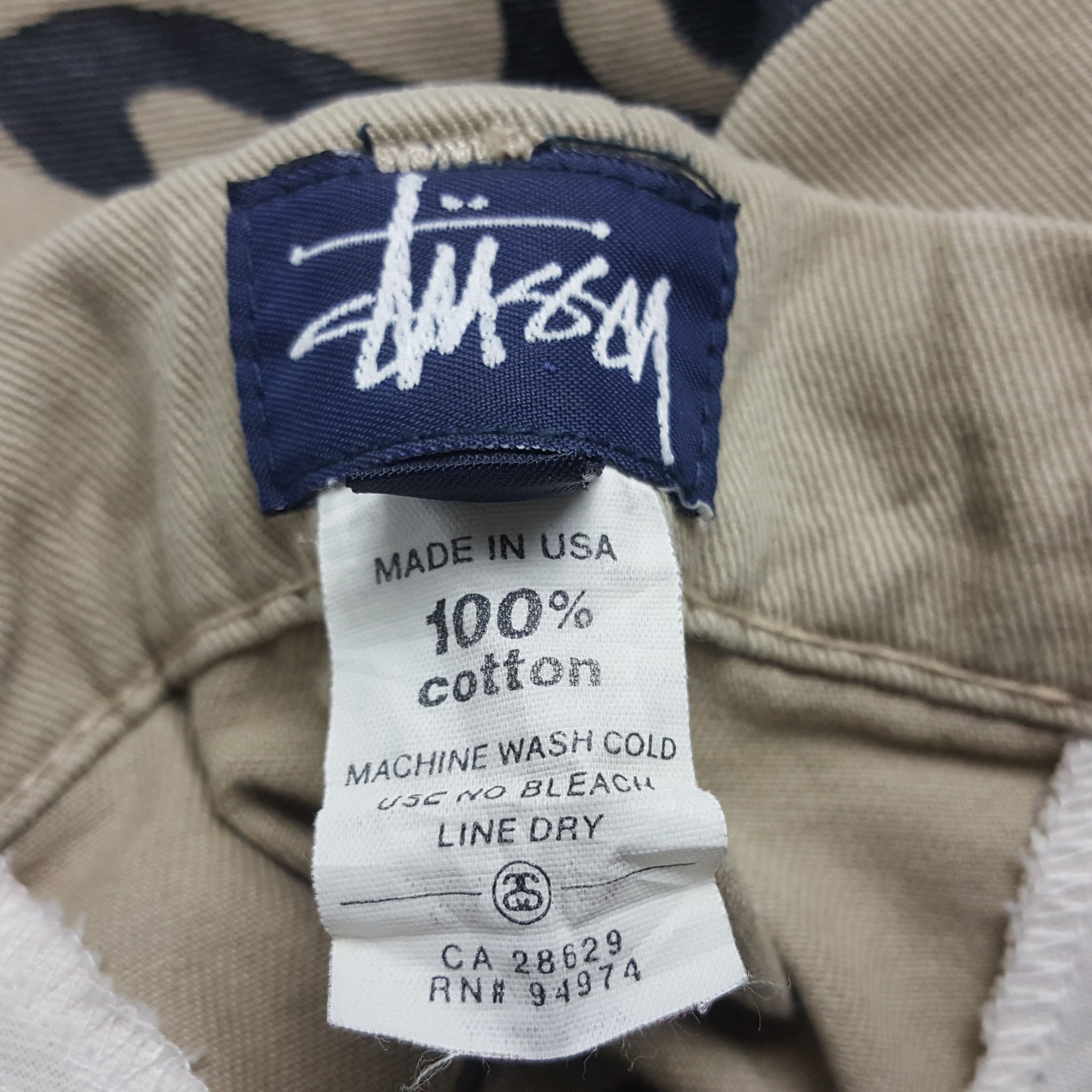 Stussy × Vintage Vintage STUSSY Streetwear Skateboard Custom Logo Pants Size US 34 / EU 50 - 14 Thumbnail
