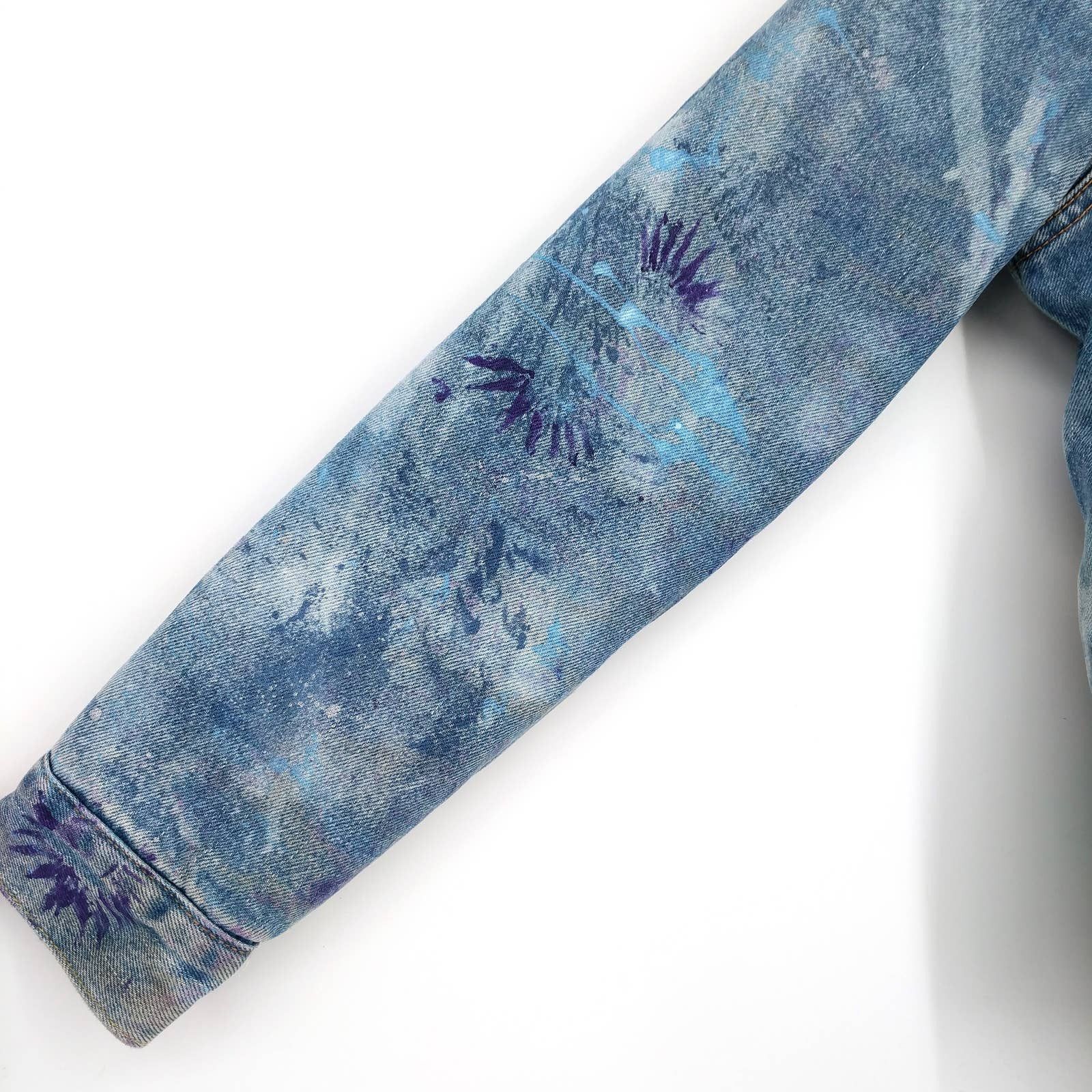 Levi's Levi's Custom Sherpa Denim Trucker Painter Jean Jacket Sz S Size US S / EU 44-46 / 1 - 4 Thumbnail