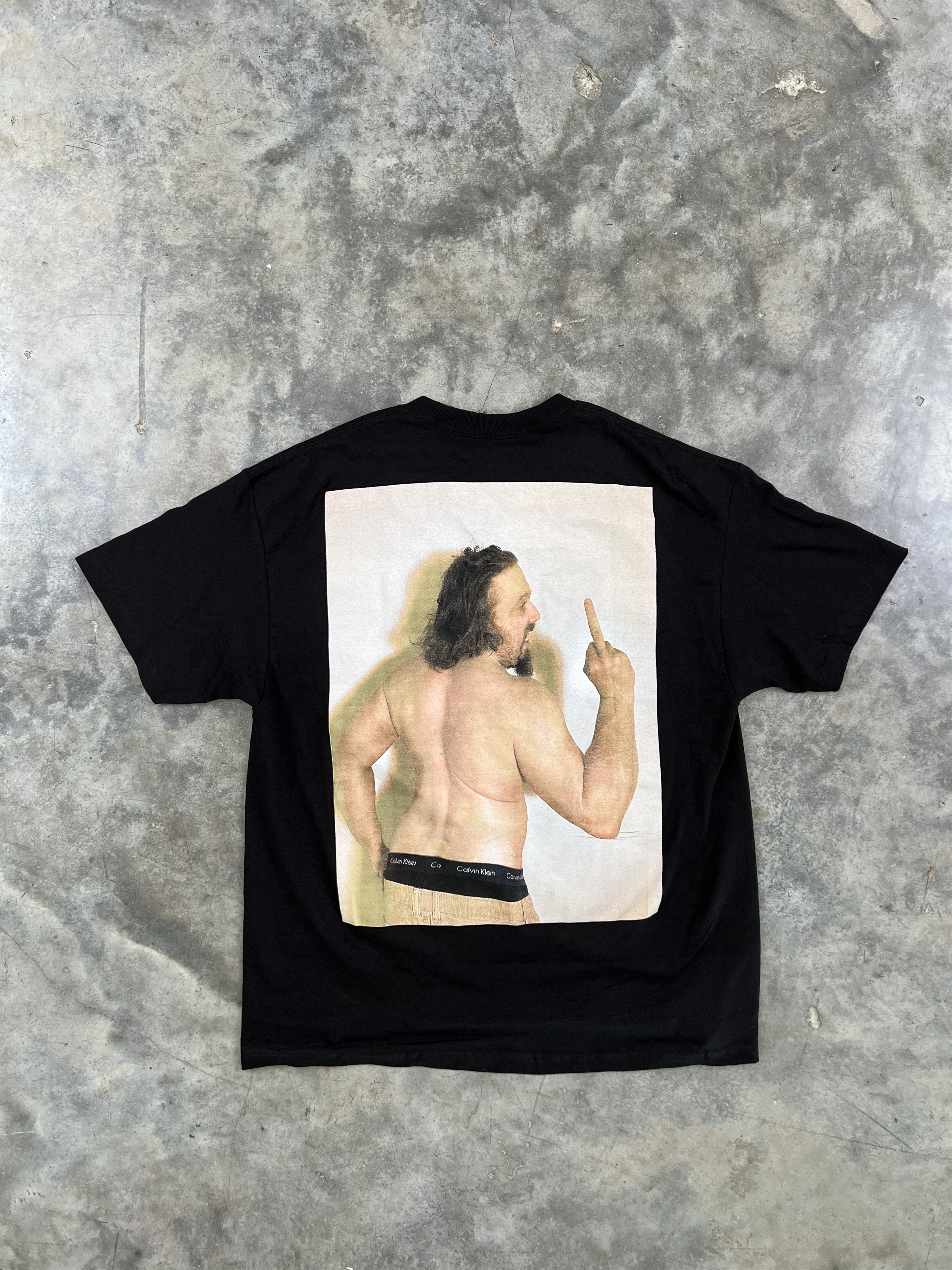 Vintage Sam Hyde Face Tee 2021 Black XL Size US XL / EU 56 / 4 - 4 Thumbnail