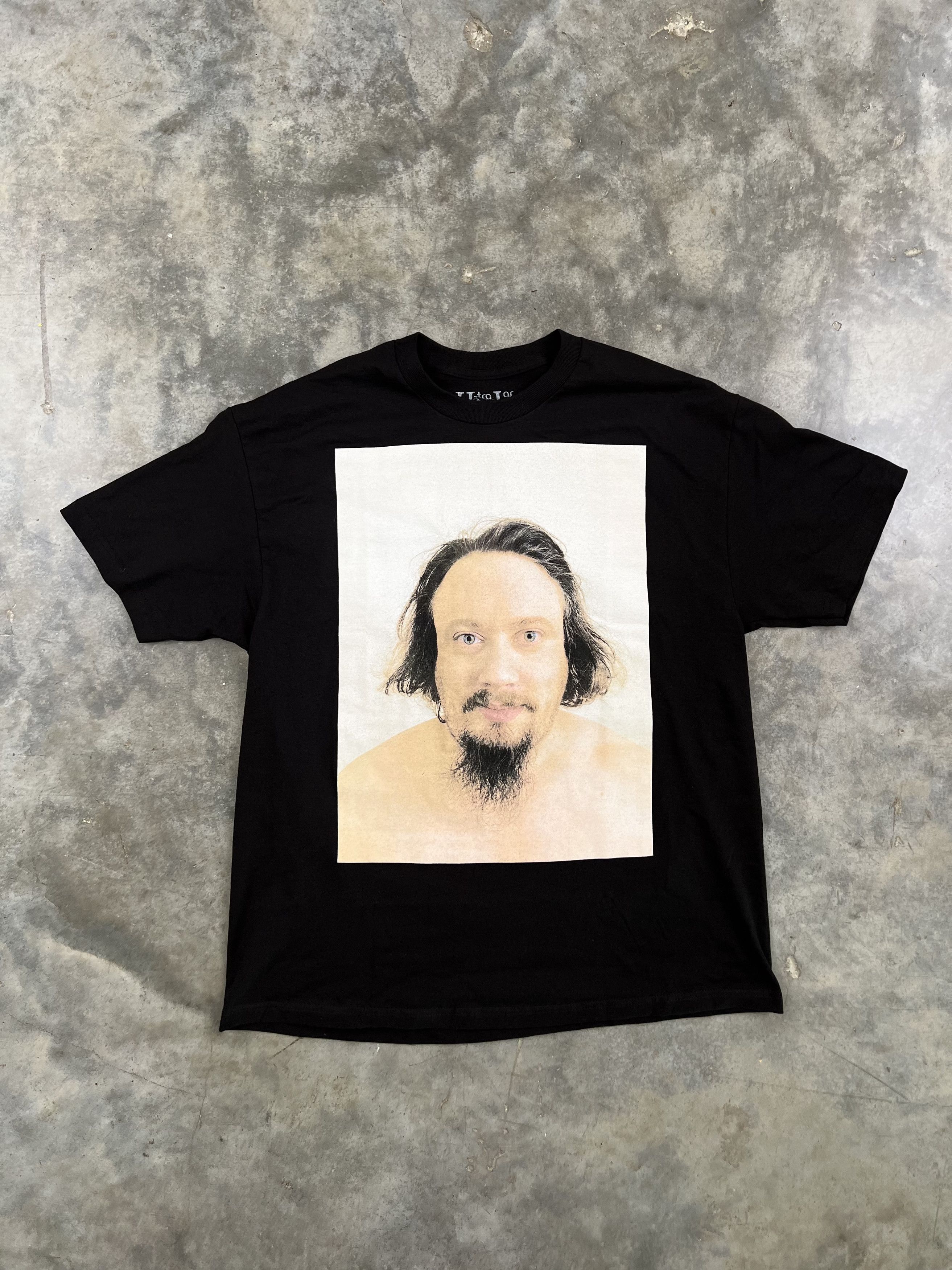 Vintage Sam Hyde Face Tee 2021 Black XL Size US XL / EU 56 / 4 - 1 Thumbnail