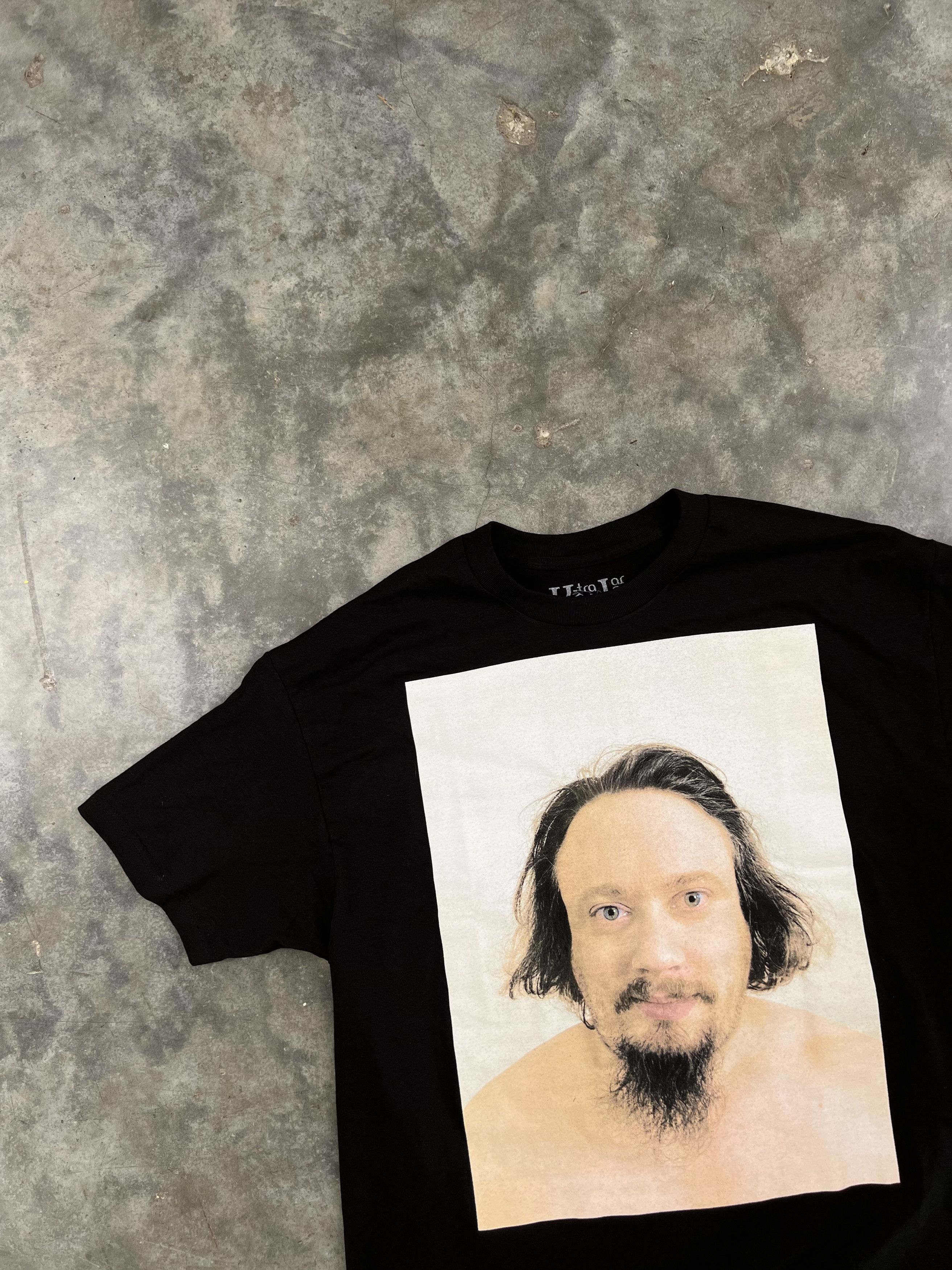 Vintage Sam Hyde Face Tee 2021 Black XL Size US XL / EU 56 / 4 - 2 Thumbnail
