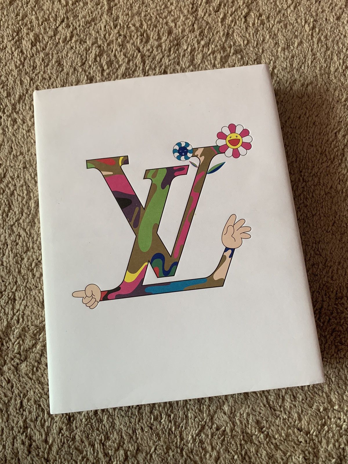 image of Louis Vuitton Murakami Rizzoli 2009 Cover Book Art Fashion Architecture in White, Men's