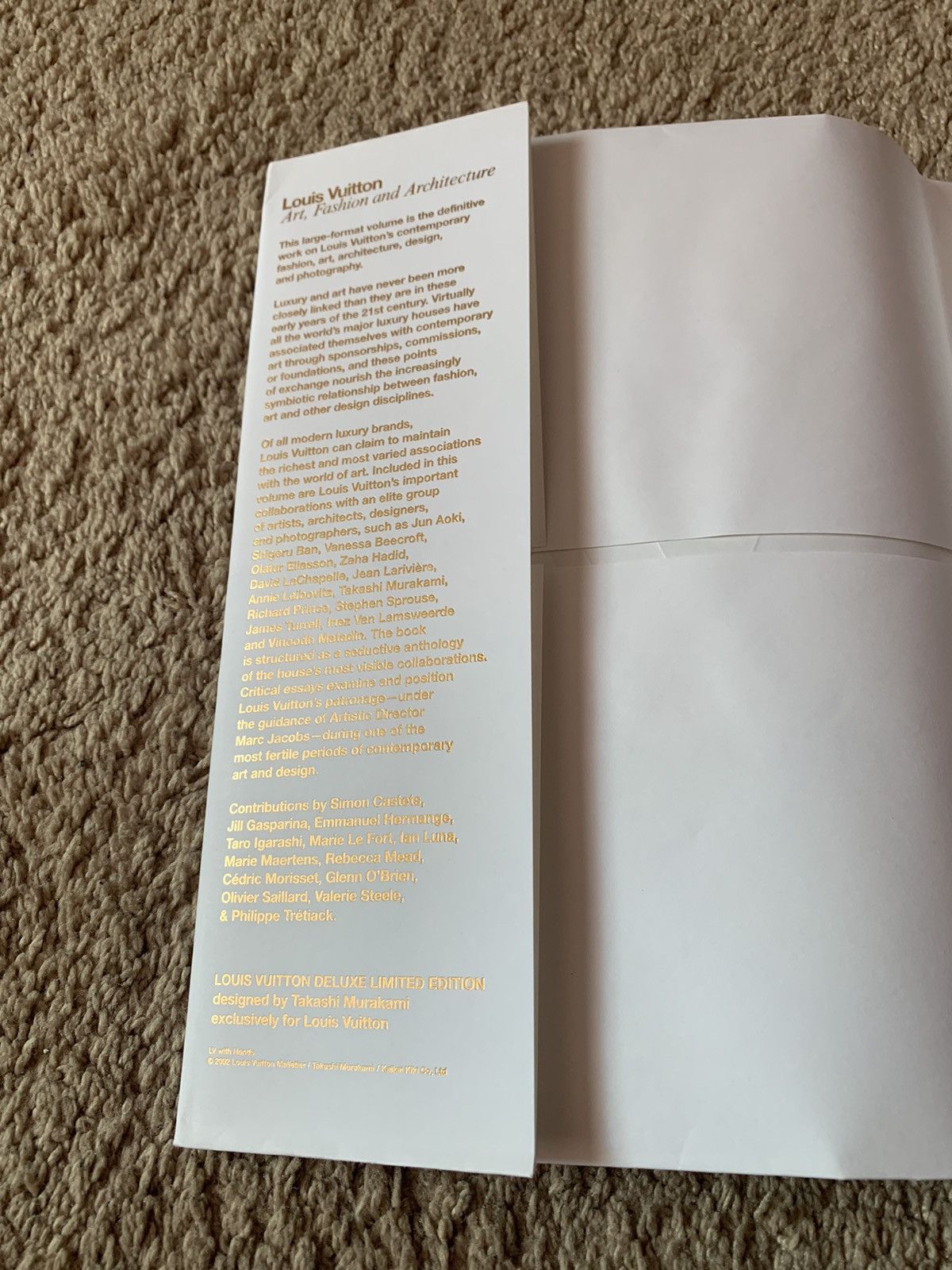 Louis Vuitton Murakami Rizzoli 2009 cover book Art fashion architecture Size ONE SIZE - 4 Thumbnail