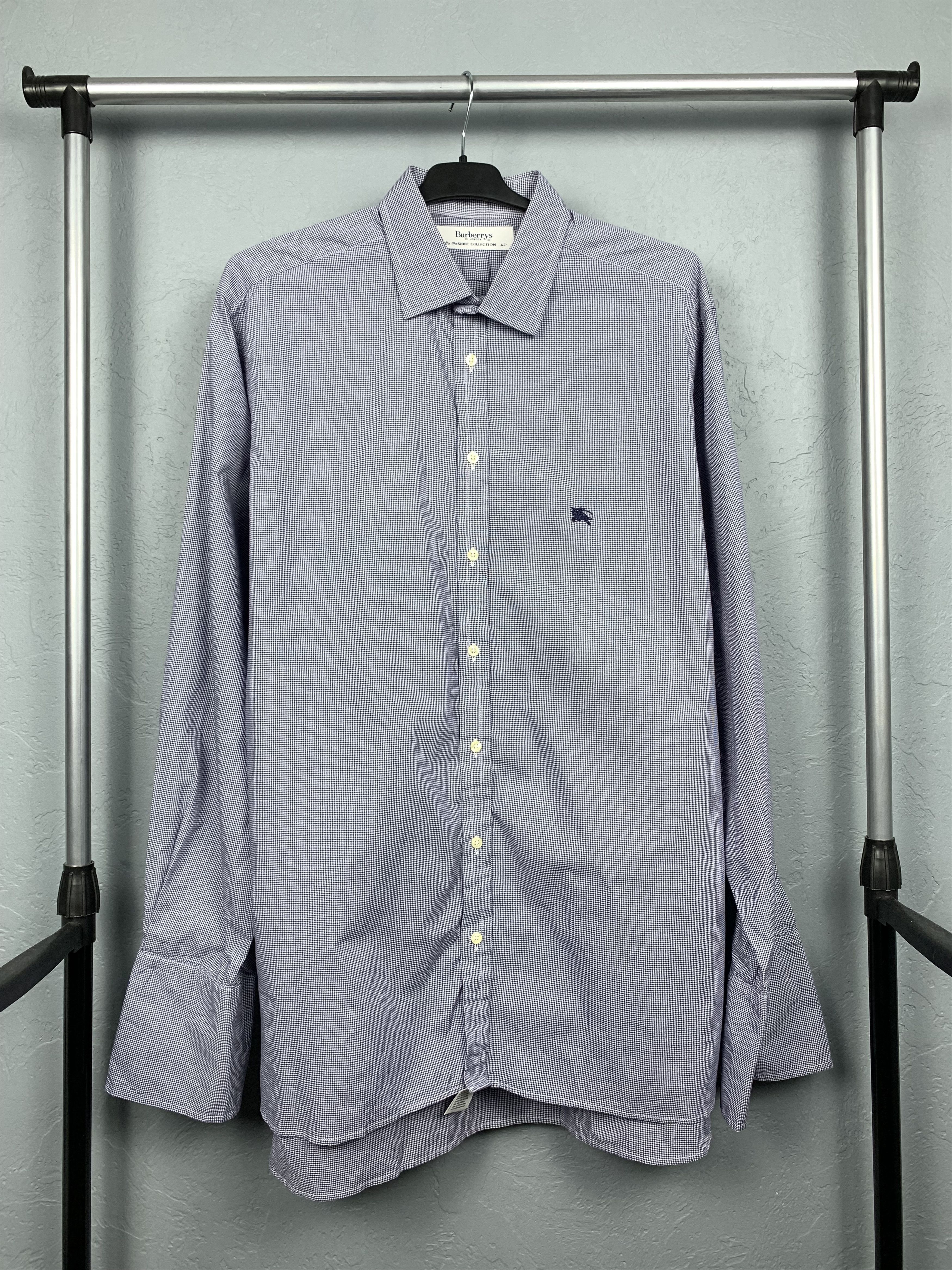 Burberry × Burberry Prorsum × Vintage Burberry Vintage Mens Shirt Size US XL / EU 56 / 4 - 1 Thumbnail
