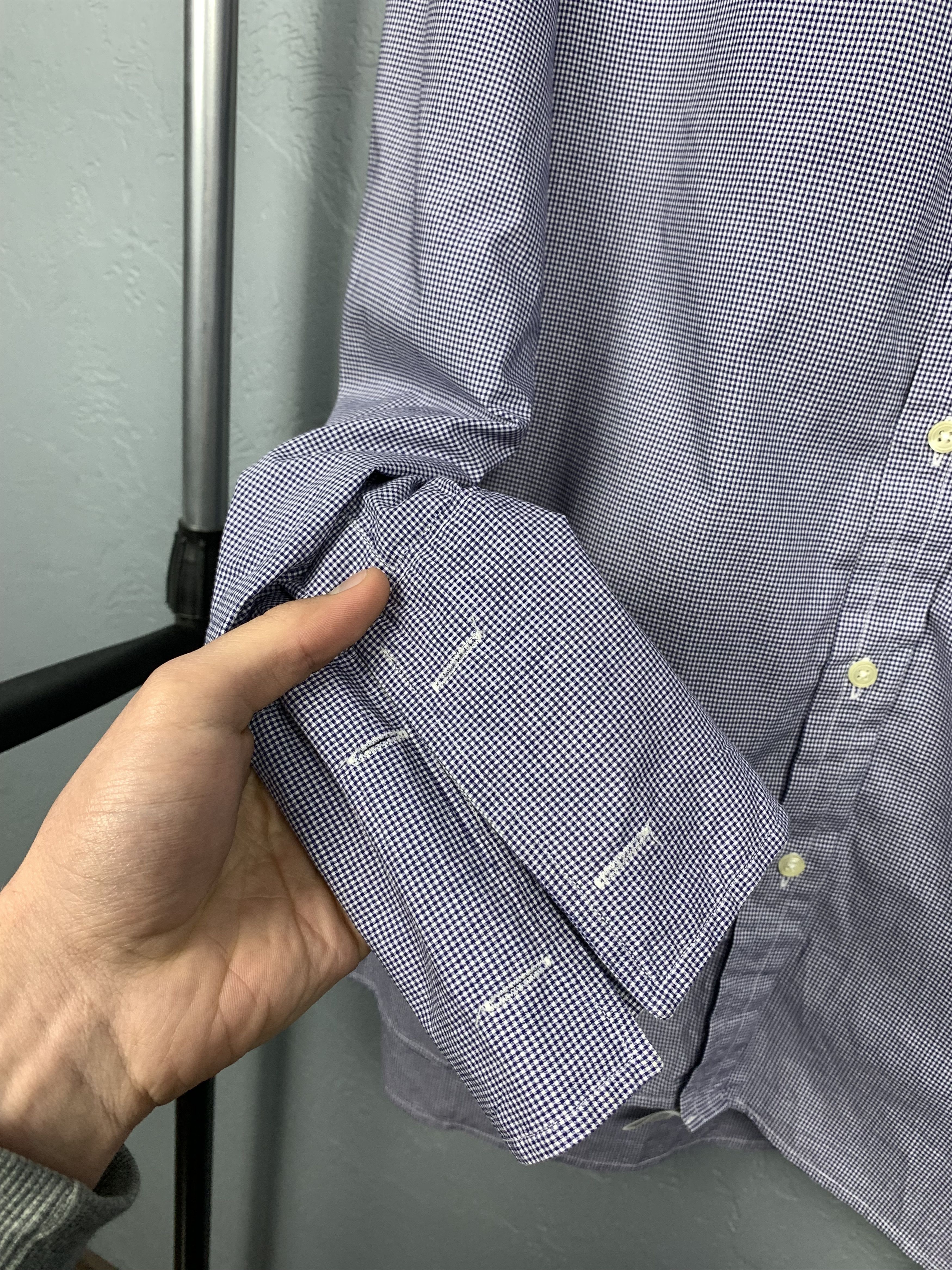 Burberry × Burberry Prorsum × Vintage Burberry Vintage Mens Shirt Size US XL / EU 56 / 4 - 3 Thumbnail