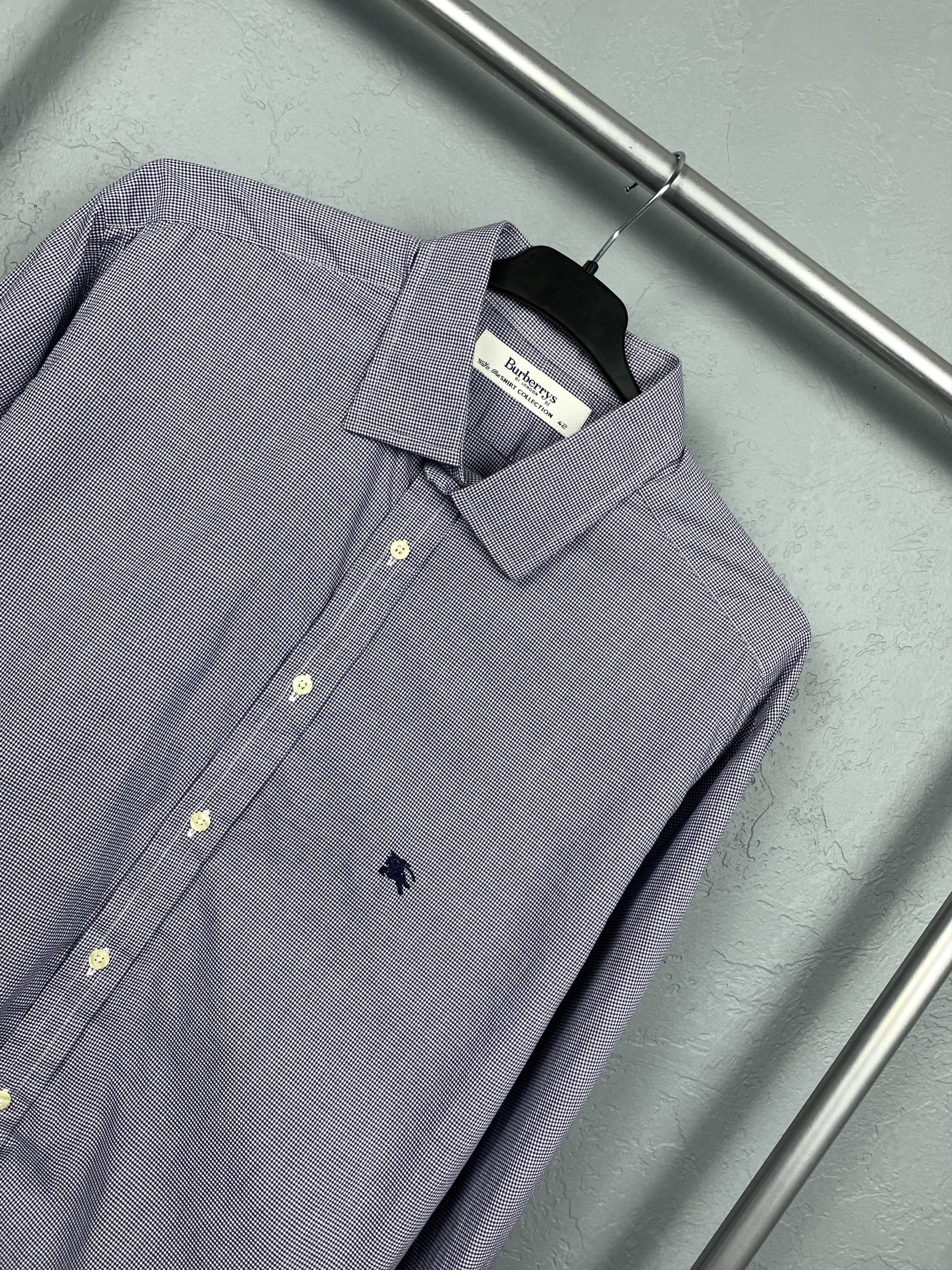 Burberry × Burberry Prorsum × Vintage Burberry Vintage Mens Shirt Size US XL / EU 56 / 4 - 2 Thumbnail