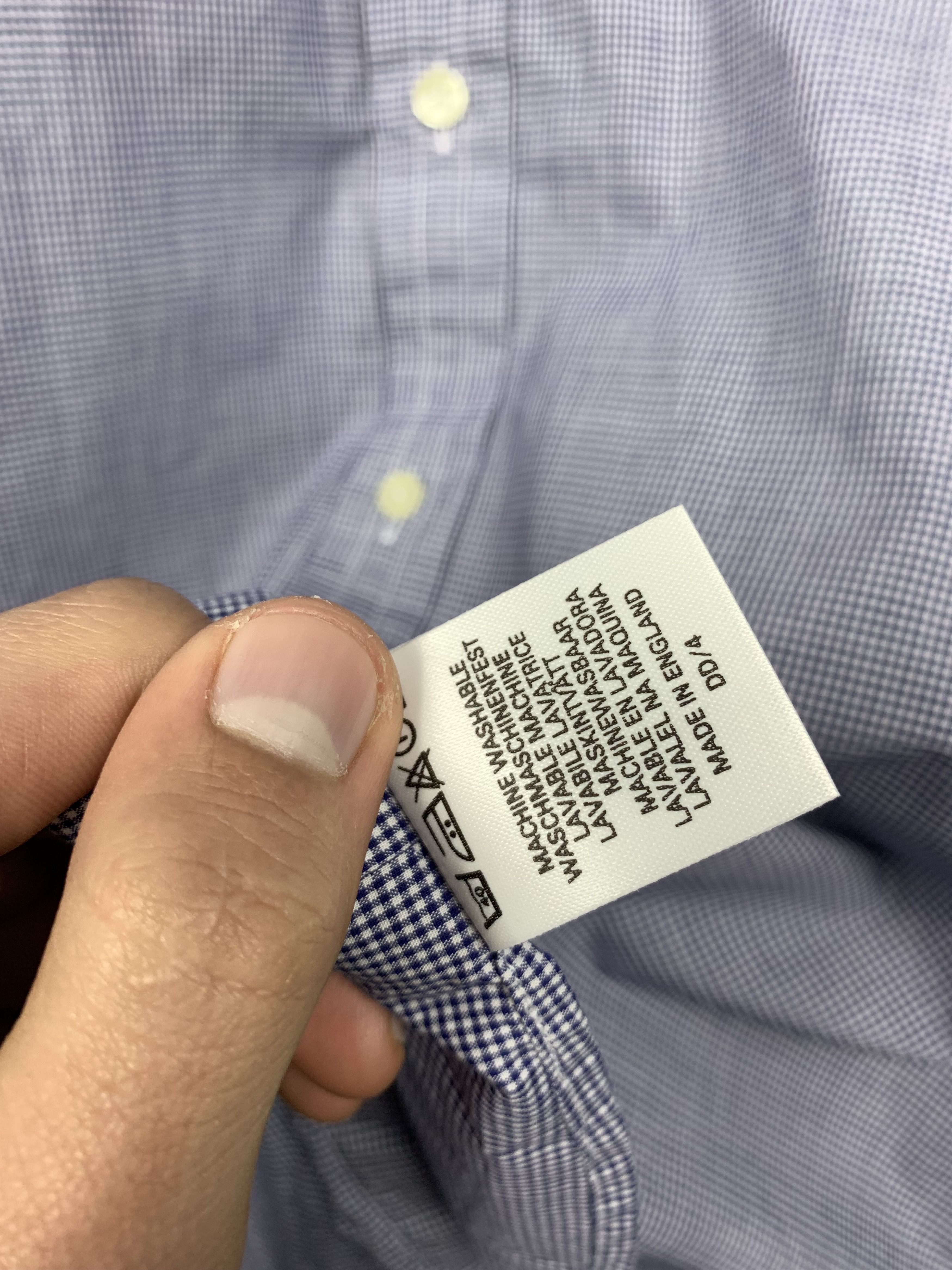 Burberry × Burberry Prorsum × Vintage Burberry Vintage Mens Shirt Size US XL / EU 56 / 4 - 6 Thumbnail