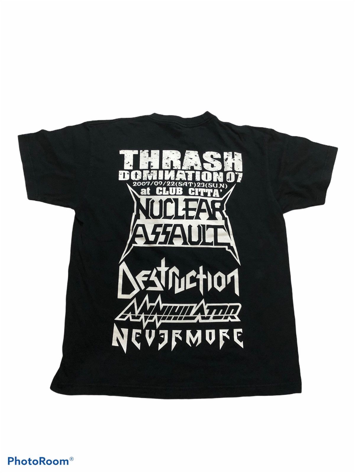 Band Tees Vintage concert tee THRASH DOMINATION 07 at Club Citta Size US M / EU 48-50 / 2 - 2 Thumbnail