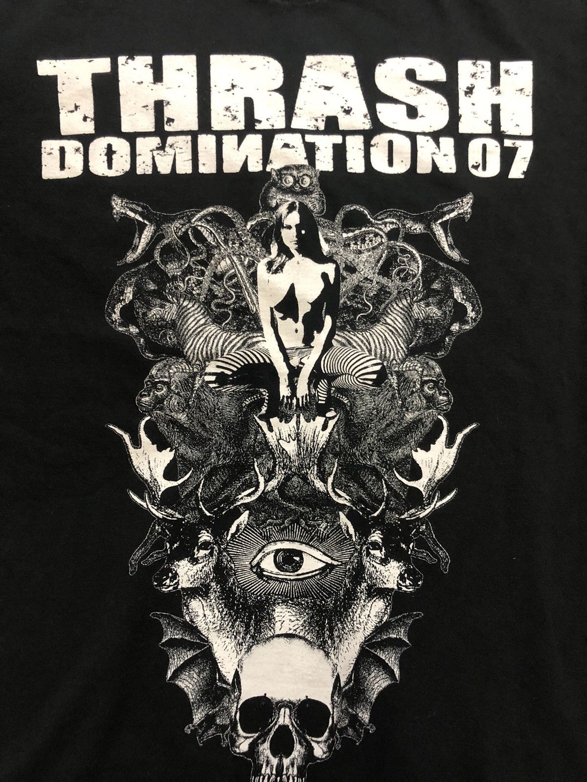 Band Tees Vintage concert tee THRASH DOMINATION 07 at Club Citta Size US M / EU 48-50 / 2 - 6 Thumbnail