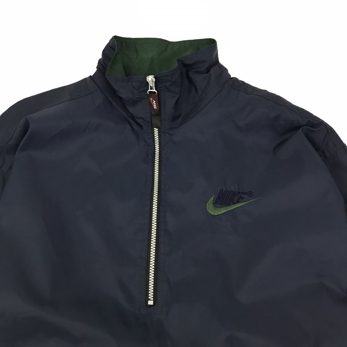Nike × Vintage Vintage NIKE anorak half zipper windbreaker jacket Size US L / EU 52-54 / 3 - 3 Thumbnail