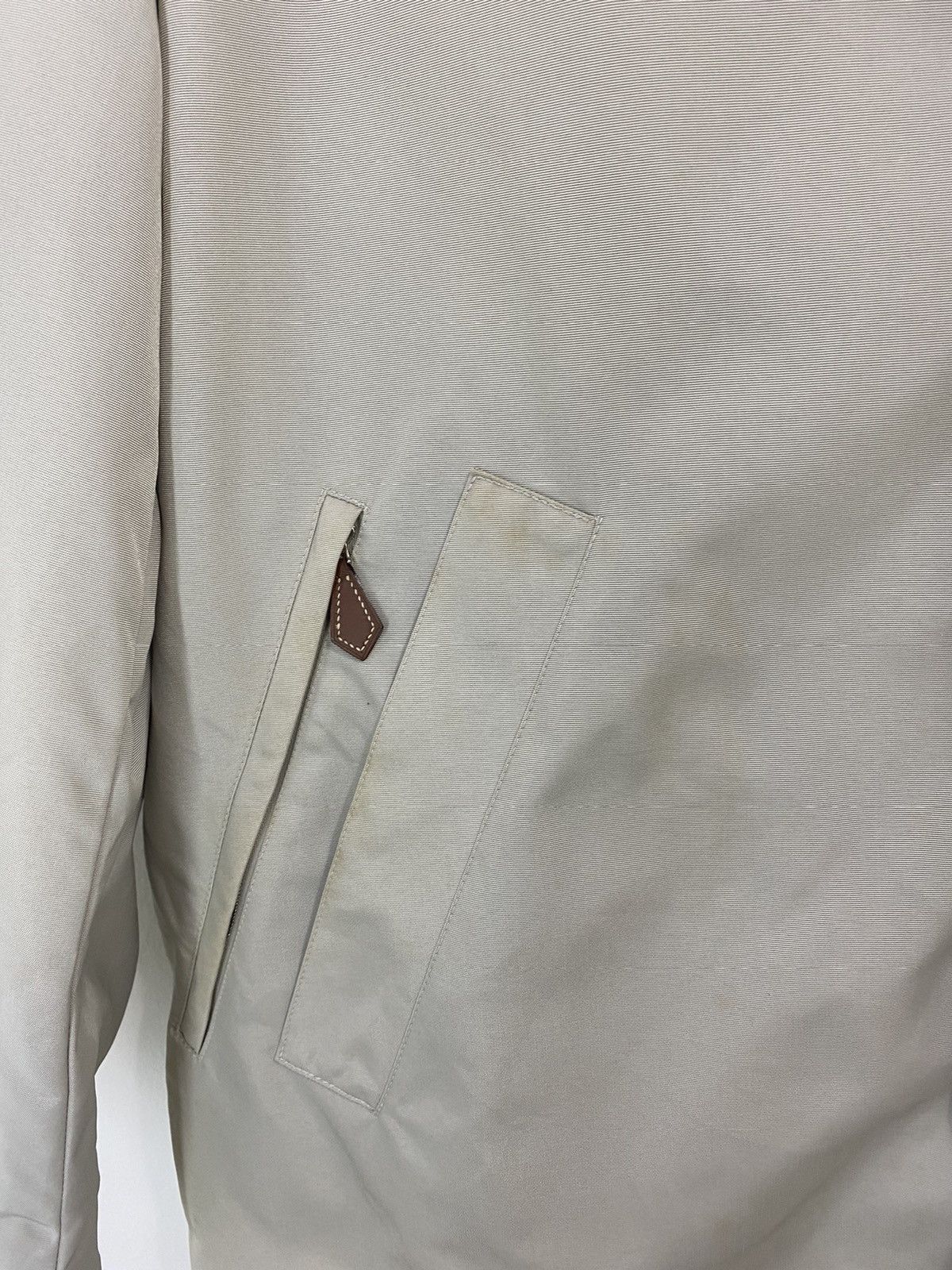 Hermes Made in France Hermes Nylon Jacket Design Riri Zipper Size US L / EU 52-54 / 3 - 8 Thumbnail