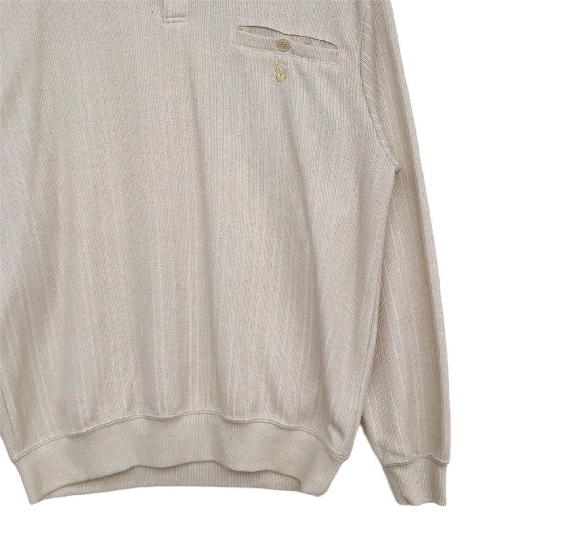 Gianni Valentino single pocket embroidered logo sweatshirt