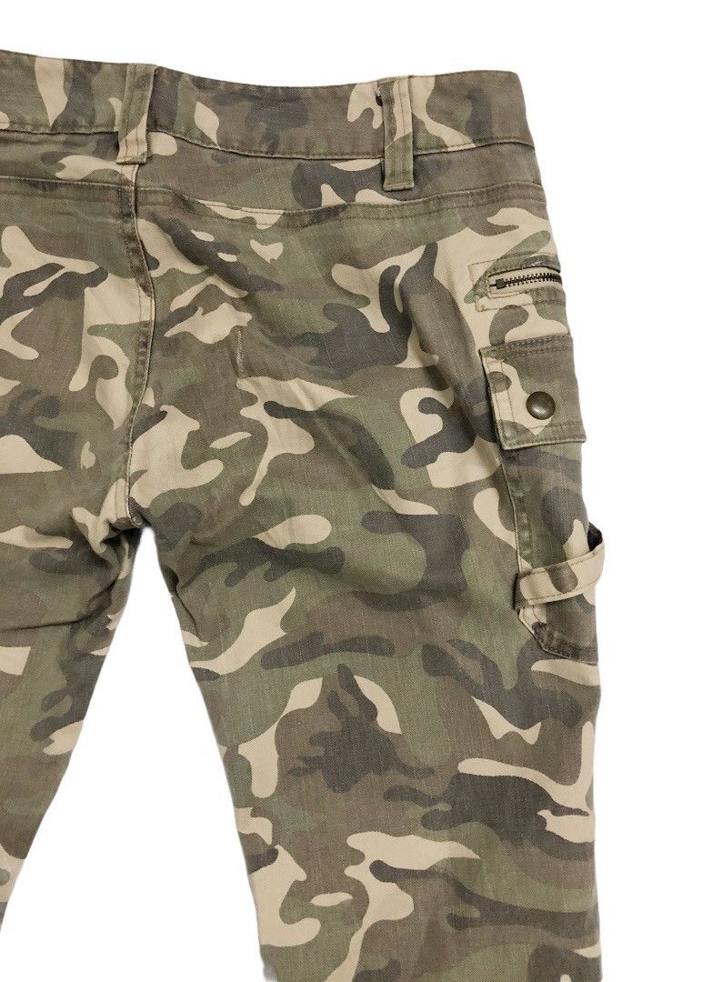 If Six Was Nine 💥Tribe culture💥 LUCCICA camo cargo flared pants Size US 31 - 9 Thumbnail