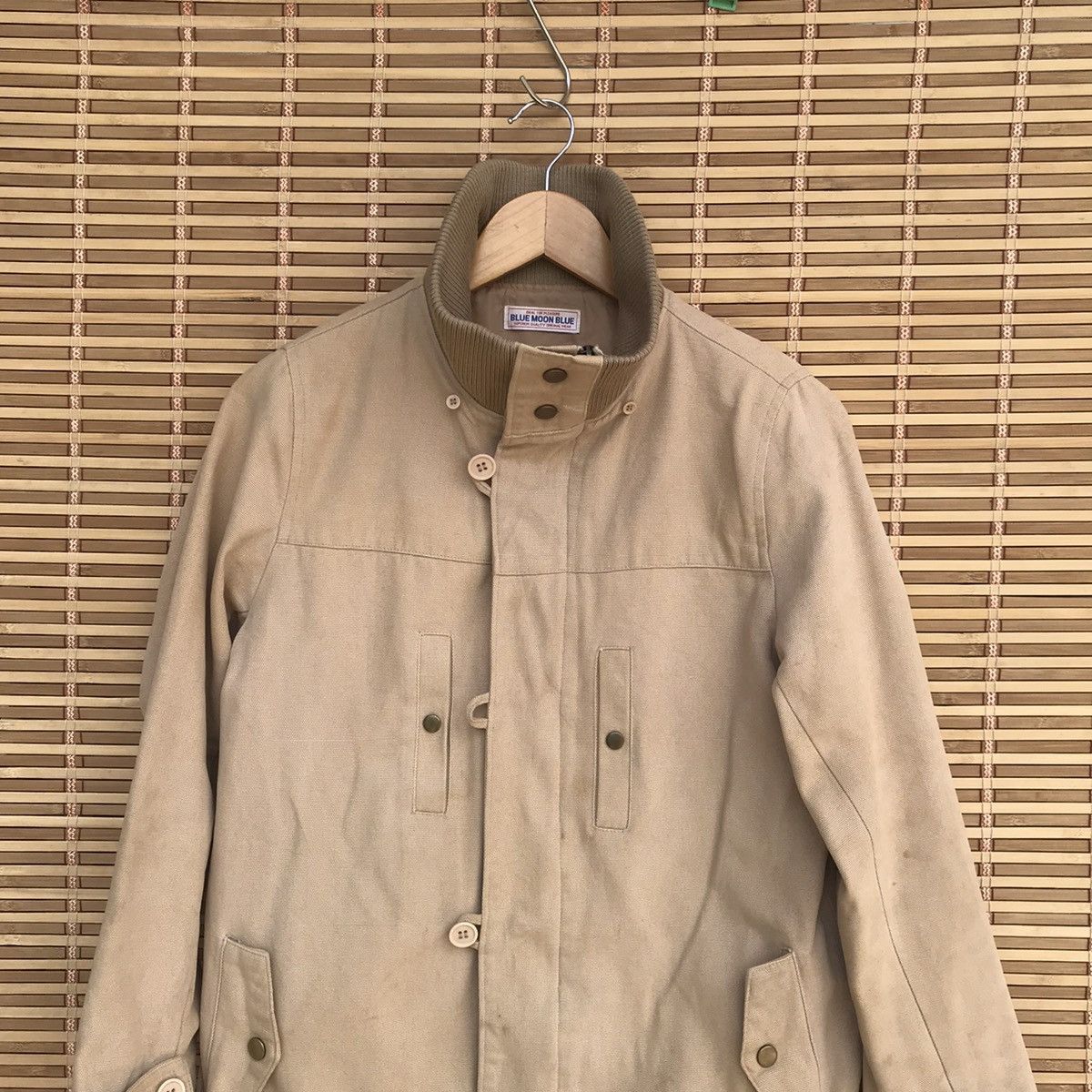 Blue Blue Japan Blue moon Blue duck canvas chore buttom zipper jacket Size US S / EU 44-46 / 1 - 2 Thumbnail