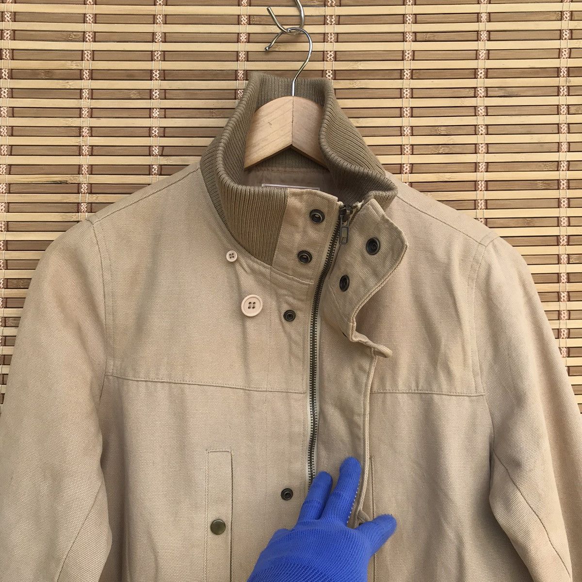 Blue Blue Japan Blue moon Blue duck canvas chore buttom zipper jacket Size US S / EU 44-46 / 1 - 4 Thumbnail