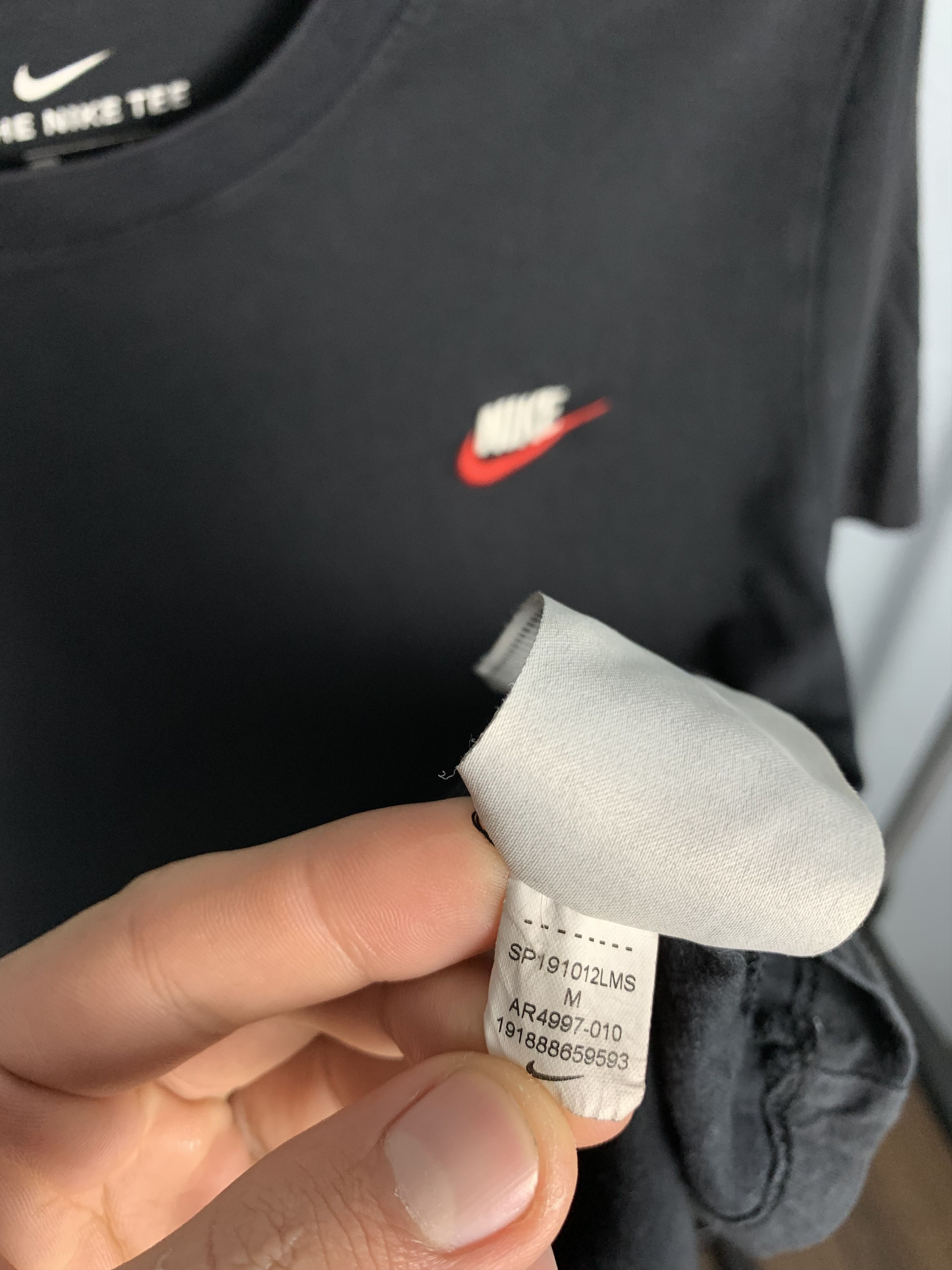 Nike × Vintage Nike Vintage Faded Mens T-Shirt Tee Size US S / EU 44-46 / 1 - 5 Thumbnail