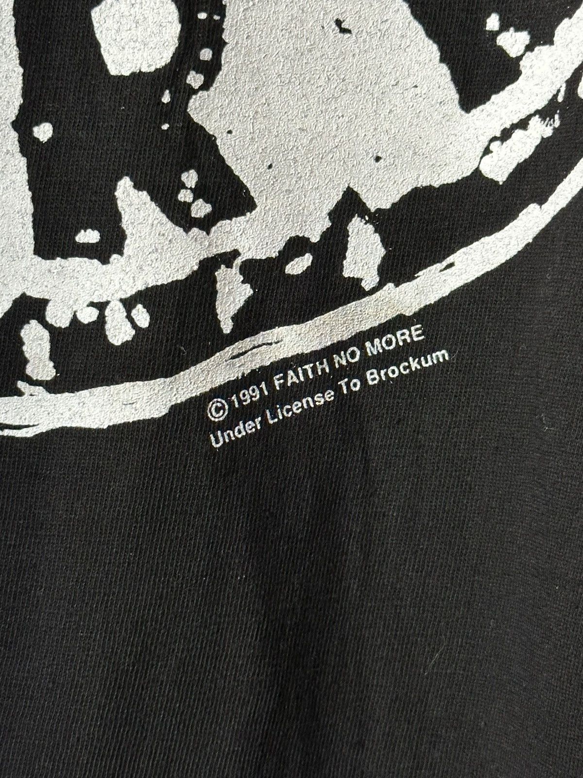 Band Tees Vintage Faith No More 1991 Brockum Rock Music Tour Tee Size US XL / EU 56 / 4 - 3 Thumbnail