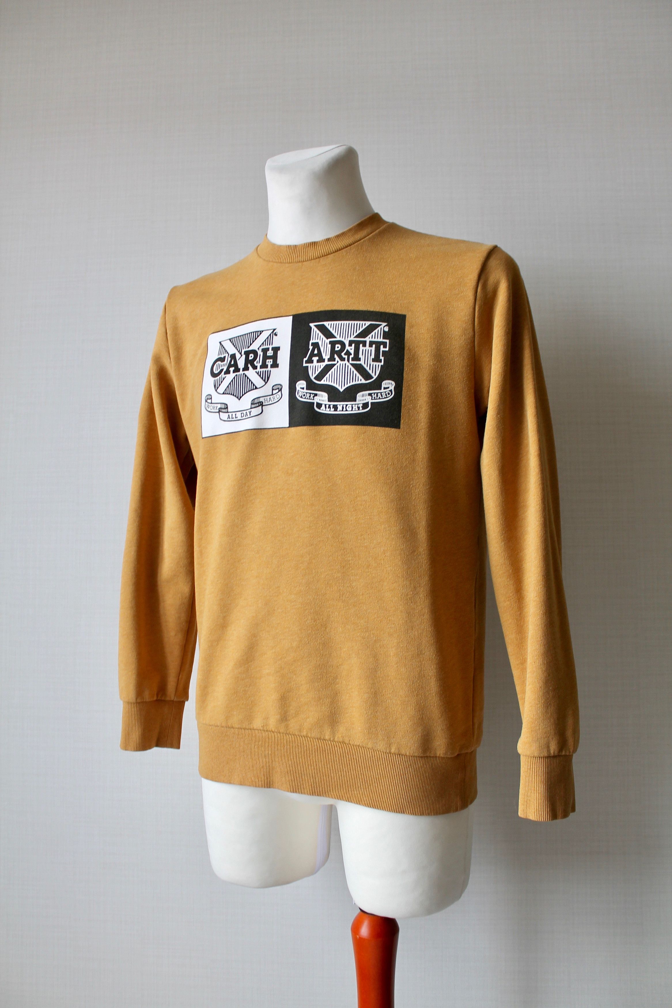 Carhartt Carhartt WIP Crest Sweat Sweatshirt Mustard Size US M / EU 48-50 / 2 - 1 Thumbnail