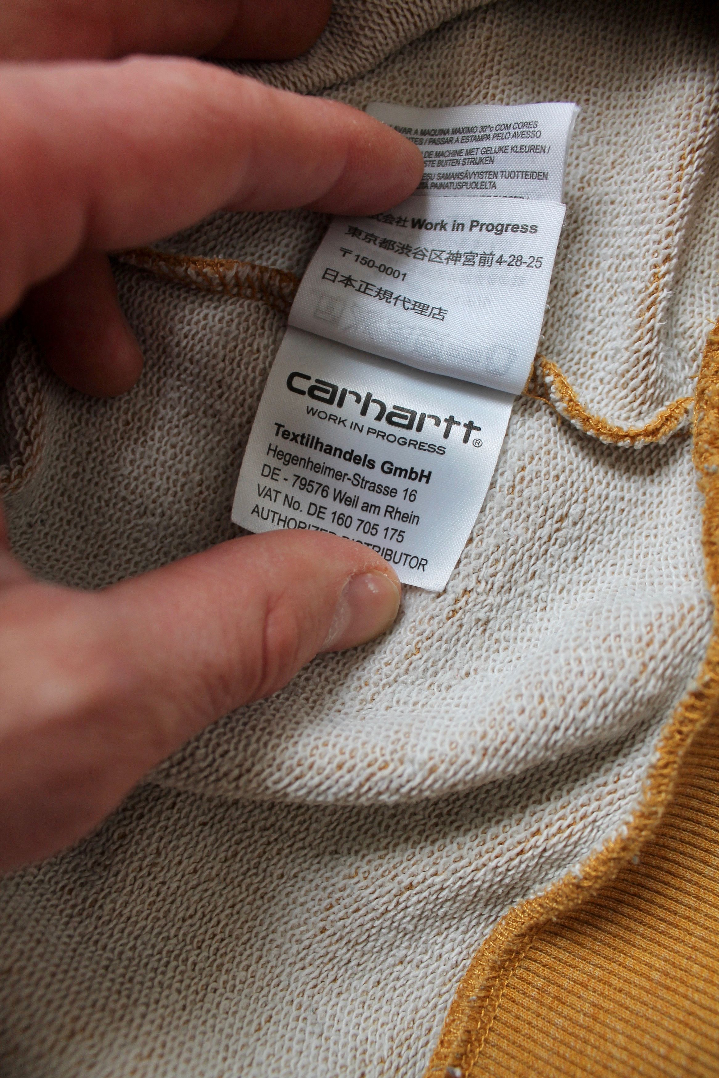 Carhartt Carhartt WIP Crest Sweat Sweatshirt Mustard Size US M / EU 48-50 / 2 - 12 Thumbnail