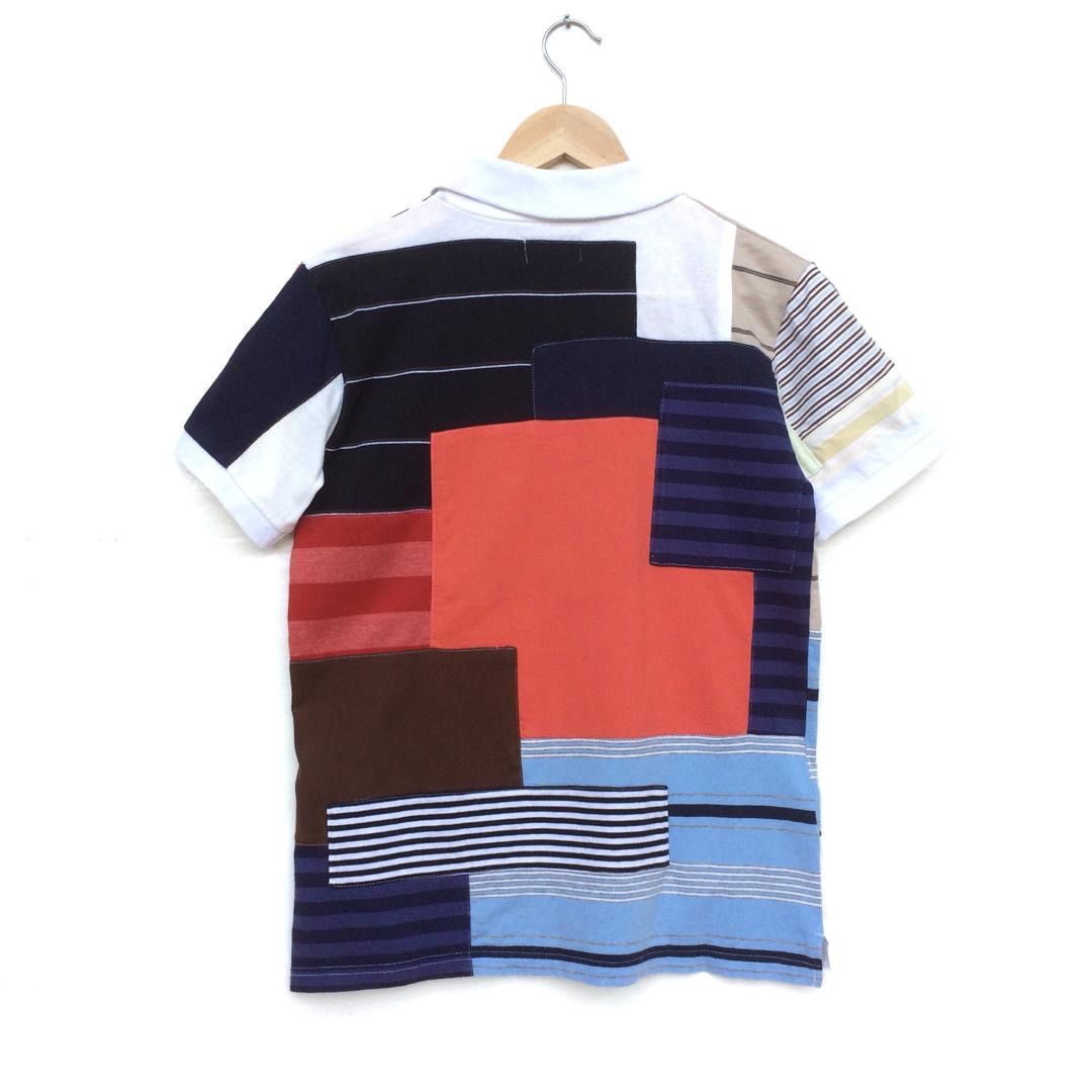 Japanese Brand Japanese Style Apache patchwork multicolor polo slimfit Size US M / EU 48-50 / 2 - 4 Thumbnail